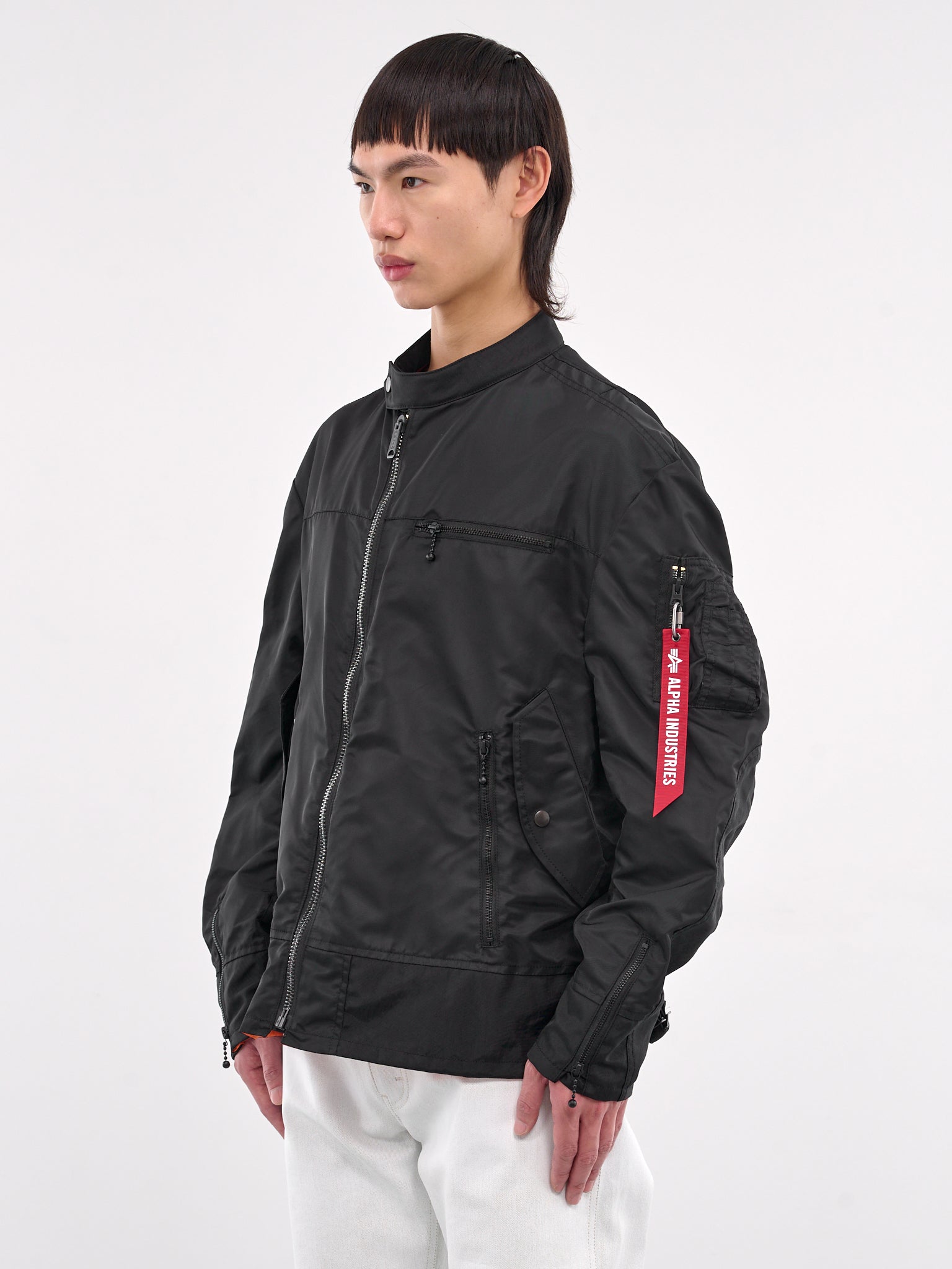 Alpha Industries Bomber Jacket (WO-J904-BLACK)
