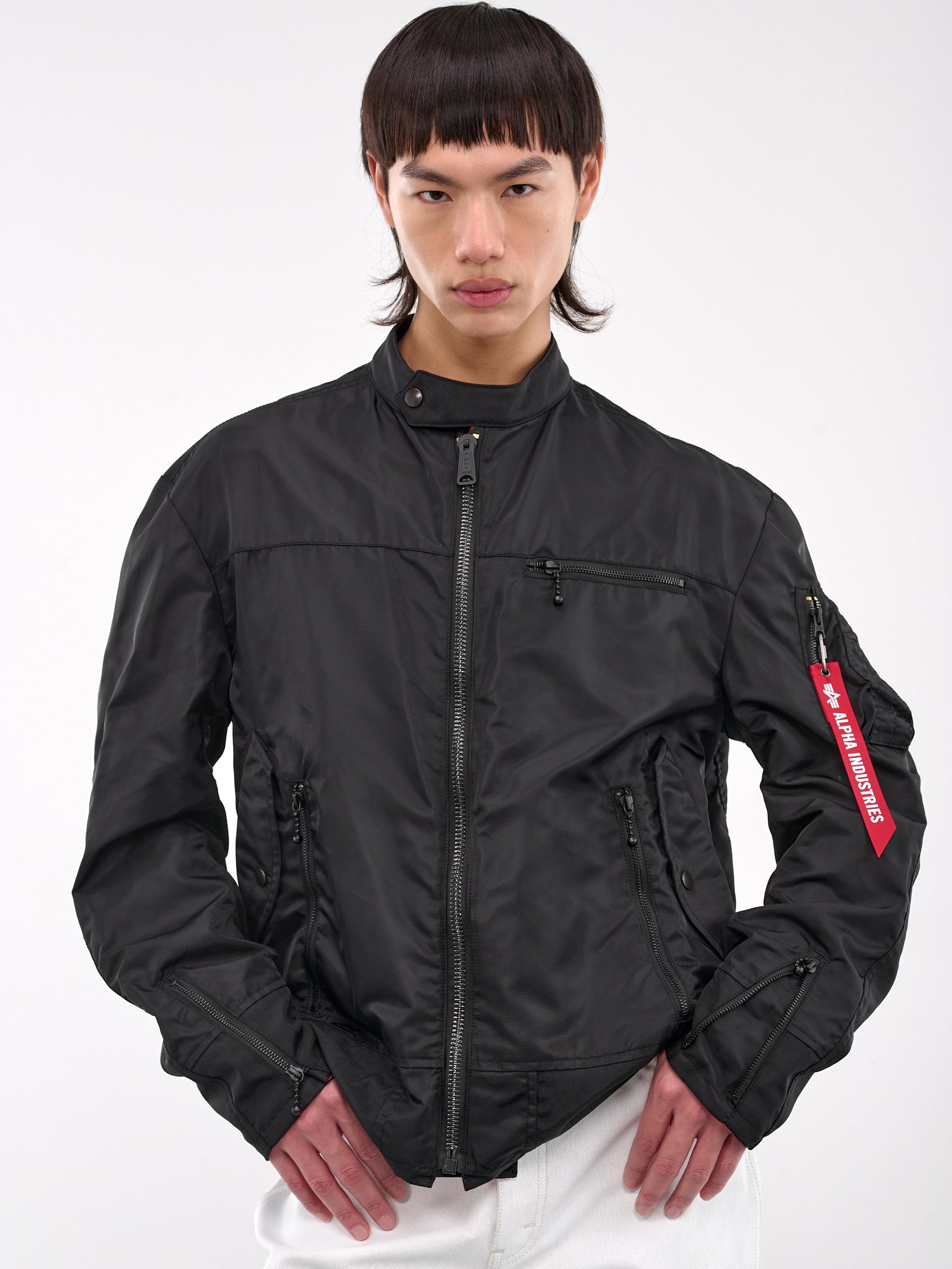 Alpha Industries Bomber Jacket (WO-J904-BLACK)
