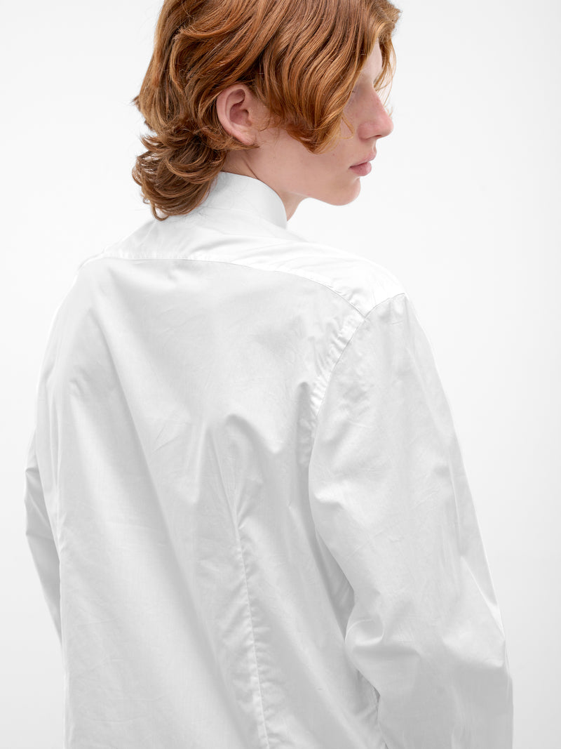 White Button-Up Shirt (WQ-B015-S26-WHITE)