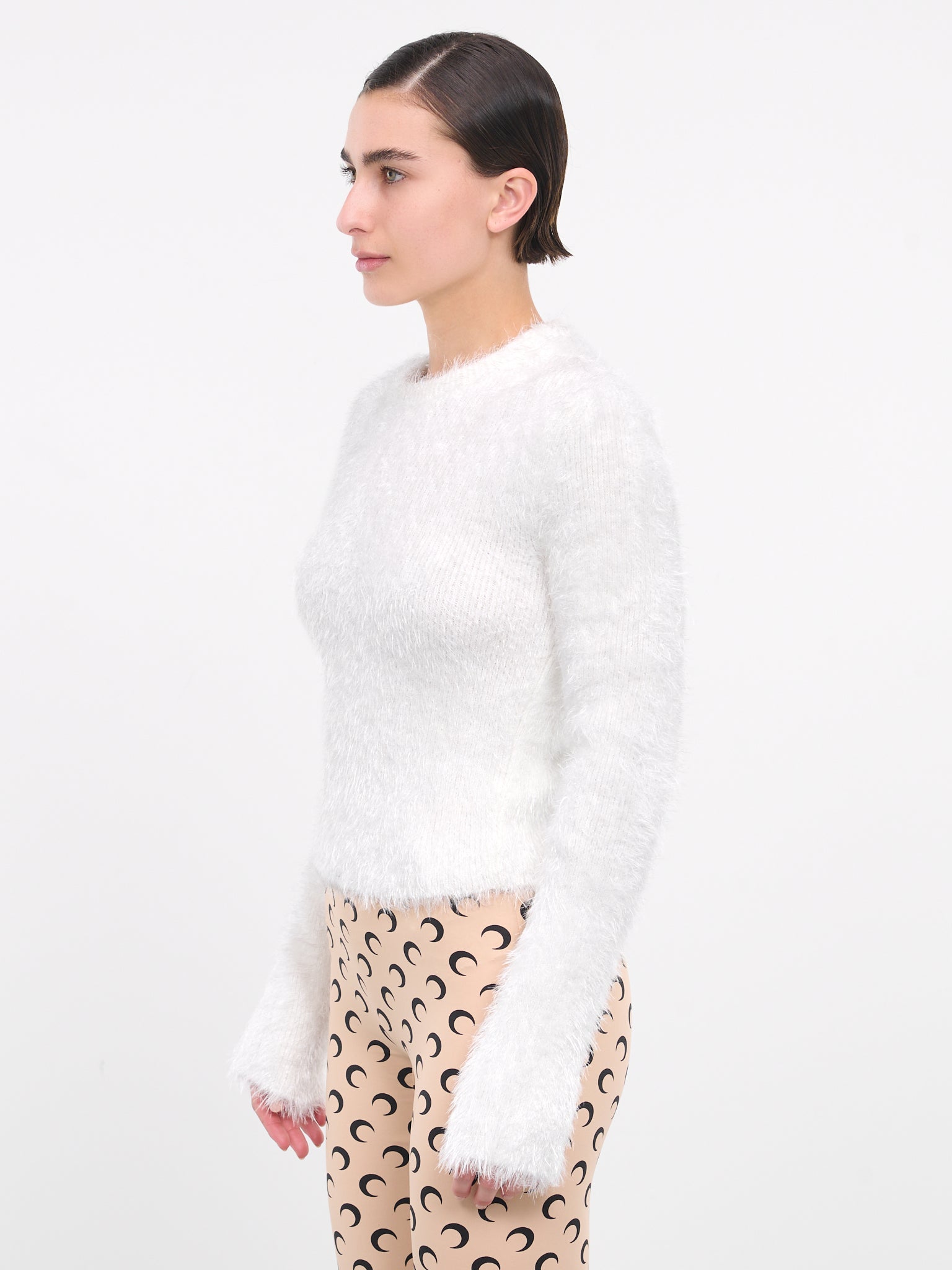 Wild Puffy Knit (WTK004-CKNI0031-OFF-WHITE)