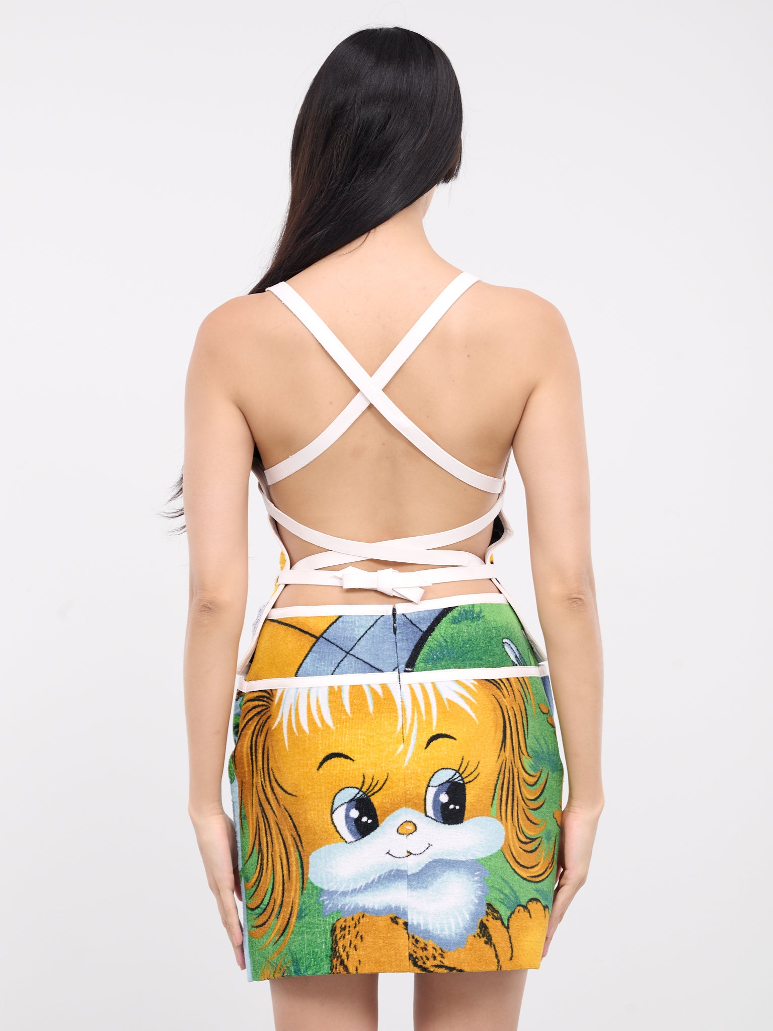Jersey Jacquard Towels Bustier (WTO383-UWOV0021-MULTI) Jersey Jacquard Towels Bustier (WTO383-UWOV0021-MULTI)