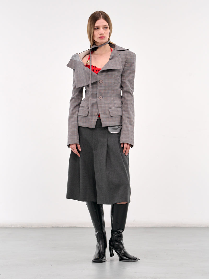 Moon Satin Strap Top (WTO426A-CWOV0060-RED)