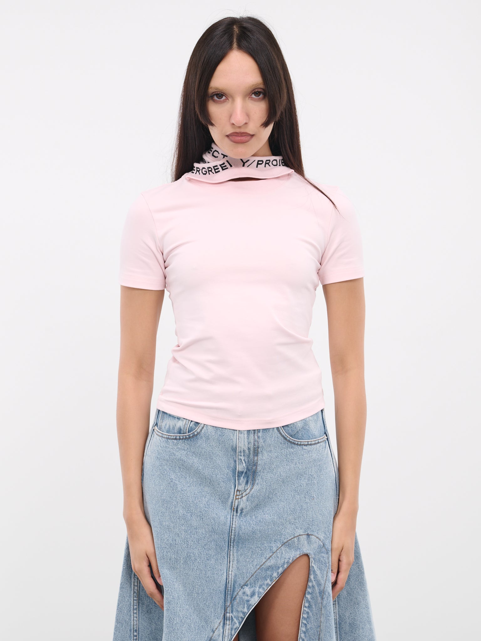 Triple Collar T-Shirt (WTS53-S25-J115-BABY-PINK)