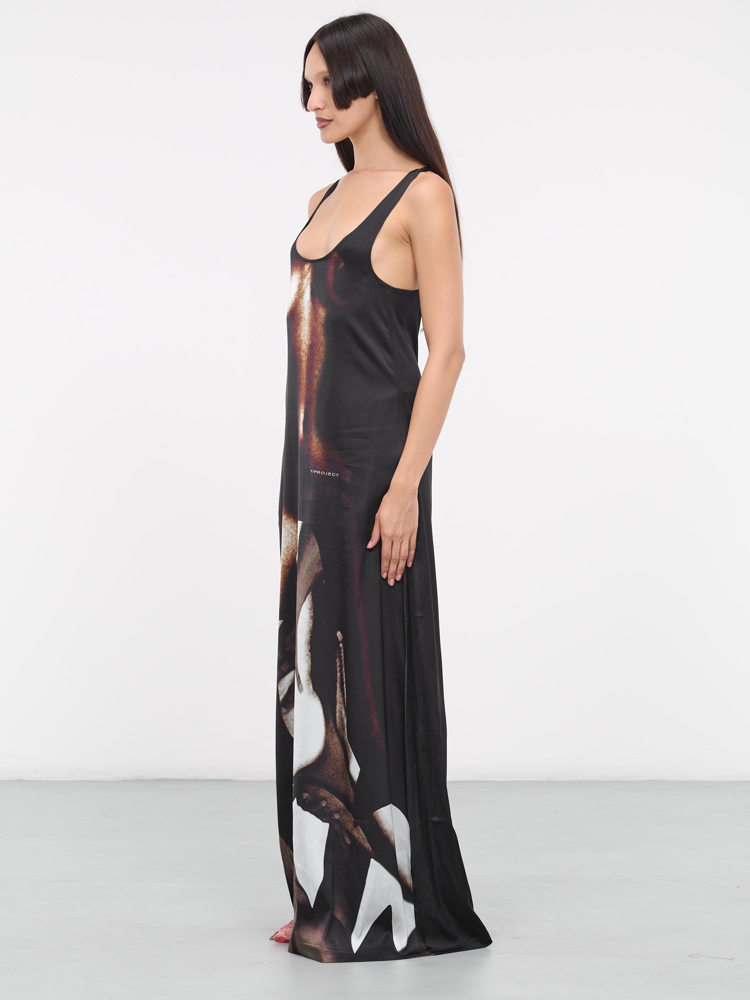 Body Collage Dress (WTSDRESS75-S25-F467-BLACK)