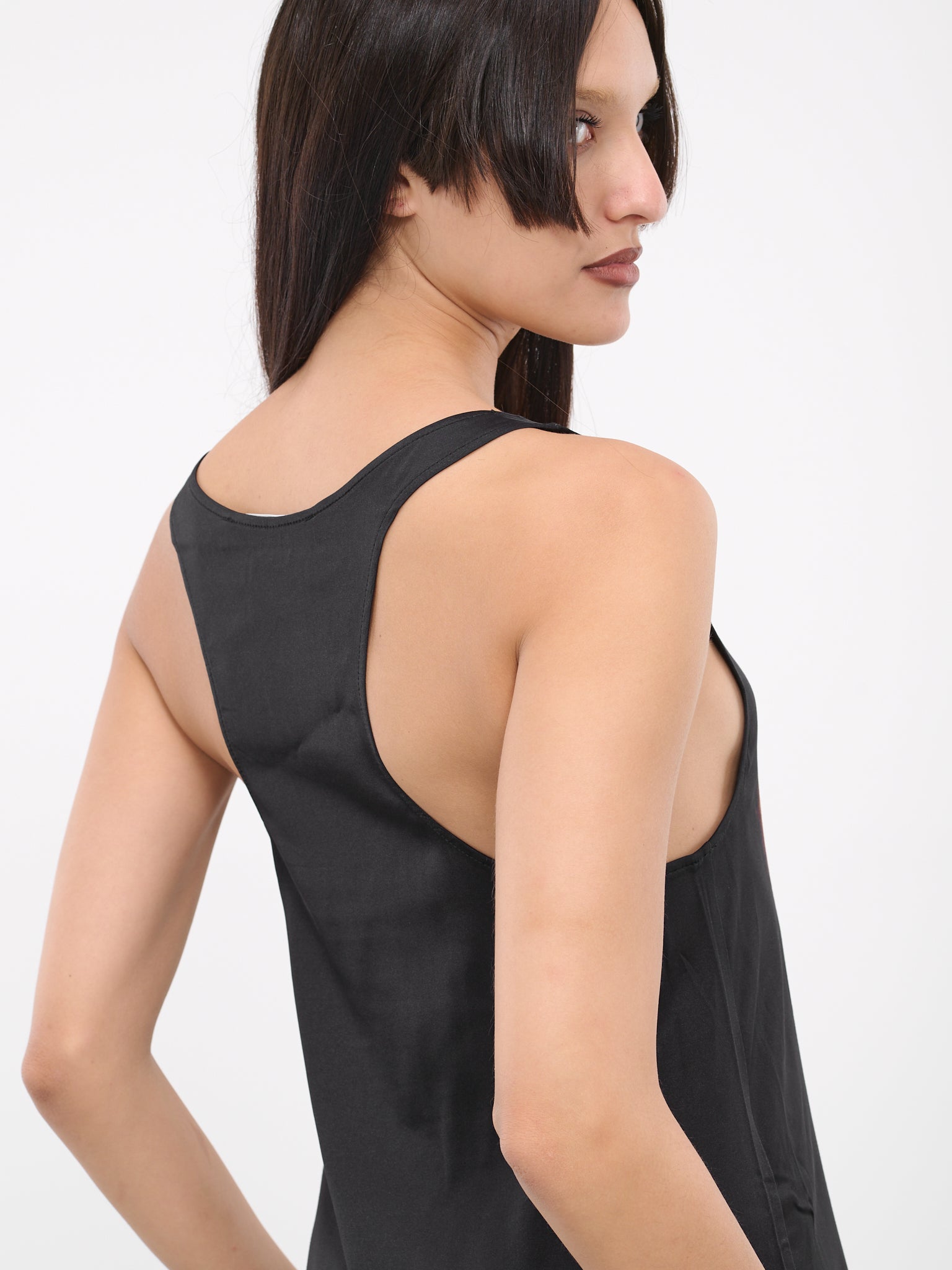 Body Collage Dress (WTSDRESS75-S25-F467-BLACK)