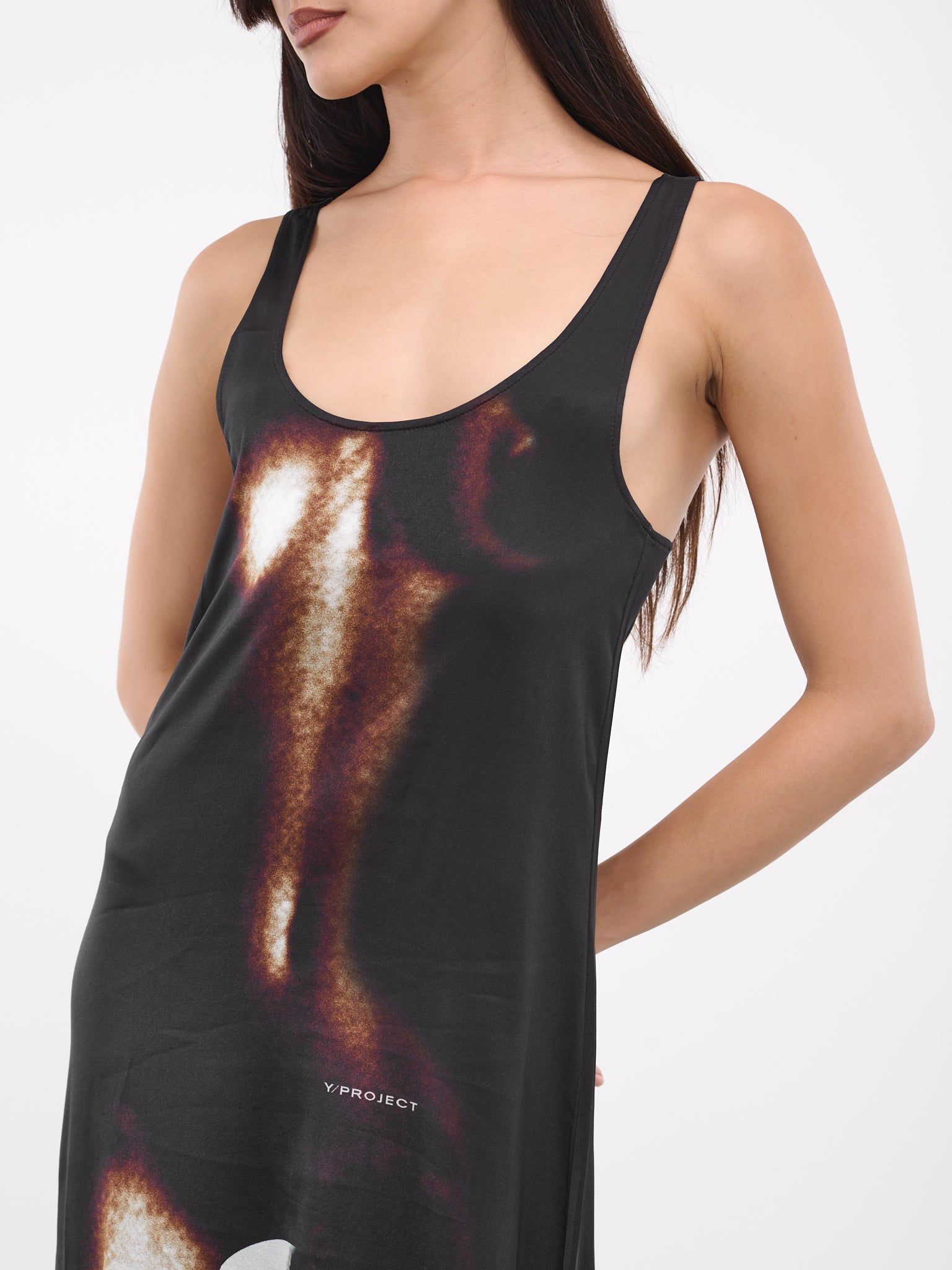Body Collage Dress (WTSDRESS75-S25-F467-BLACK)