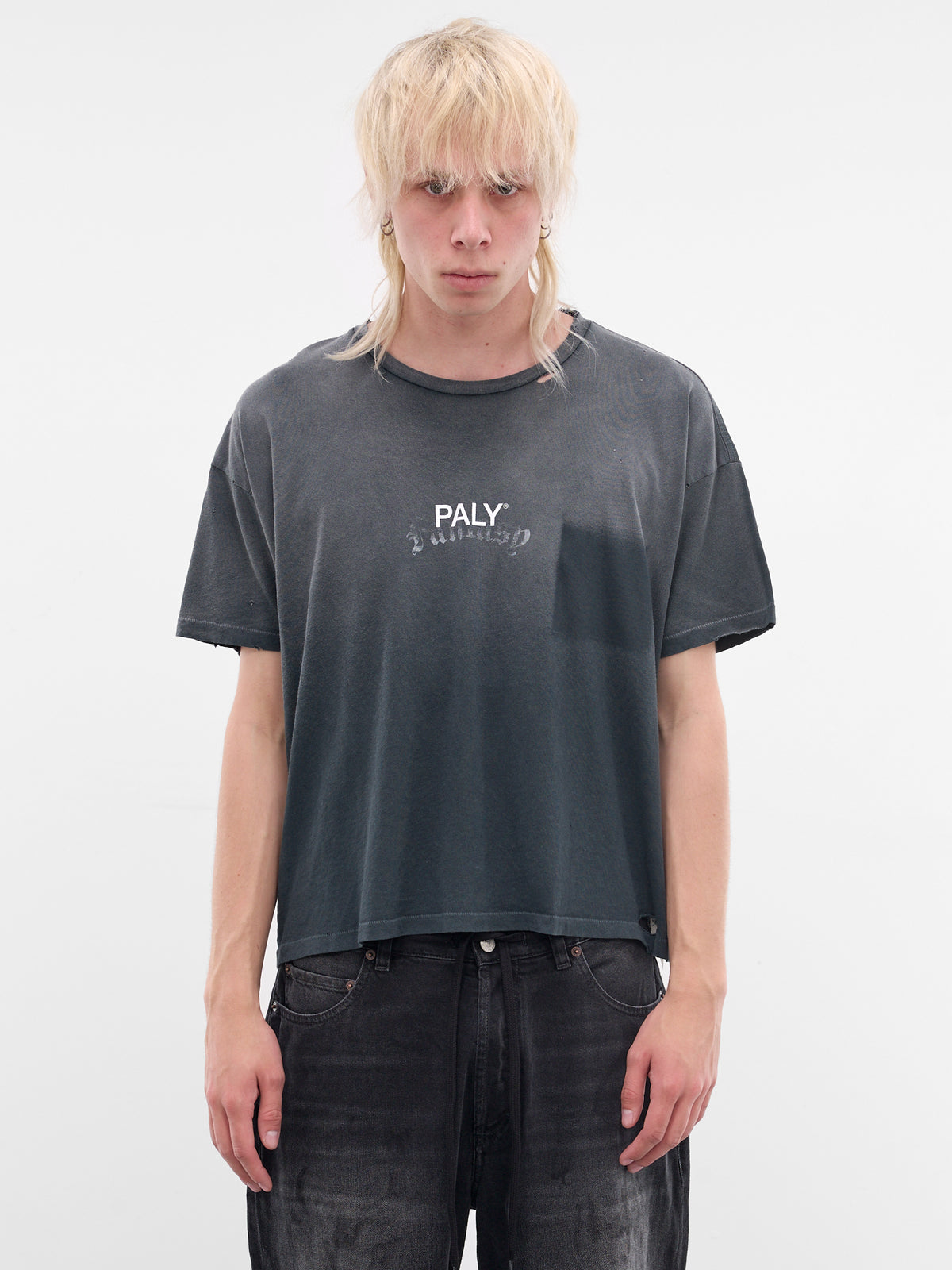 Core Logo T-Shirt (2U010Q1010VBK-VINTAGE-BLACK)