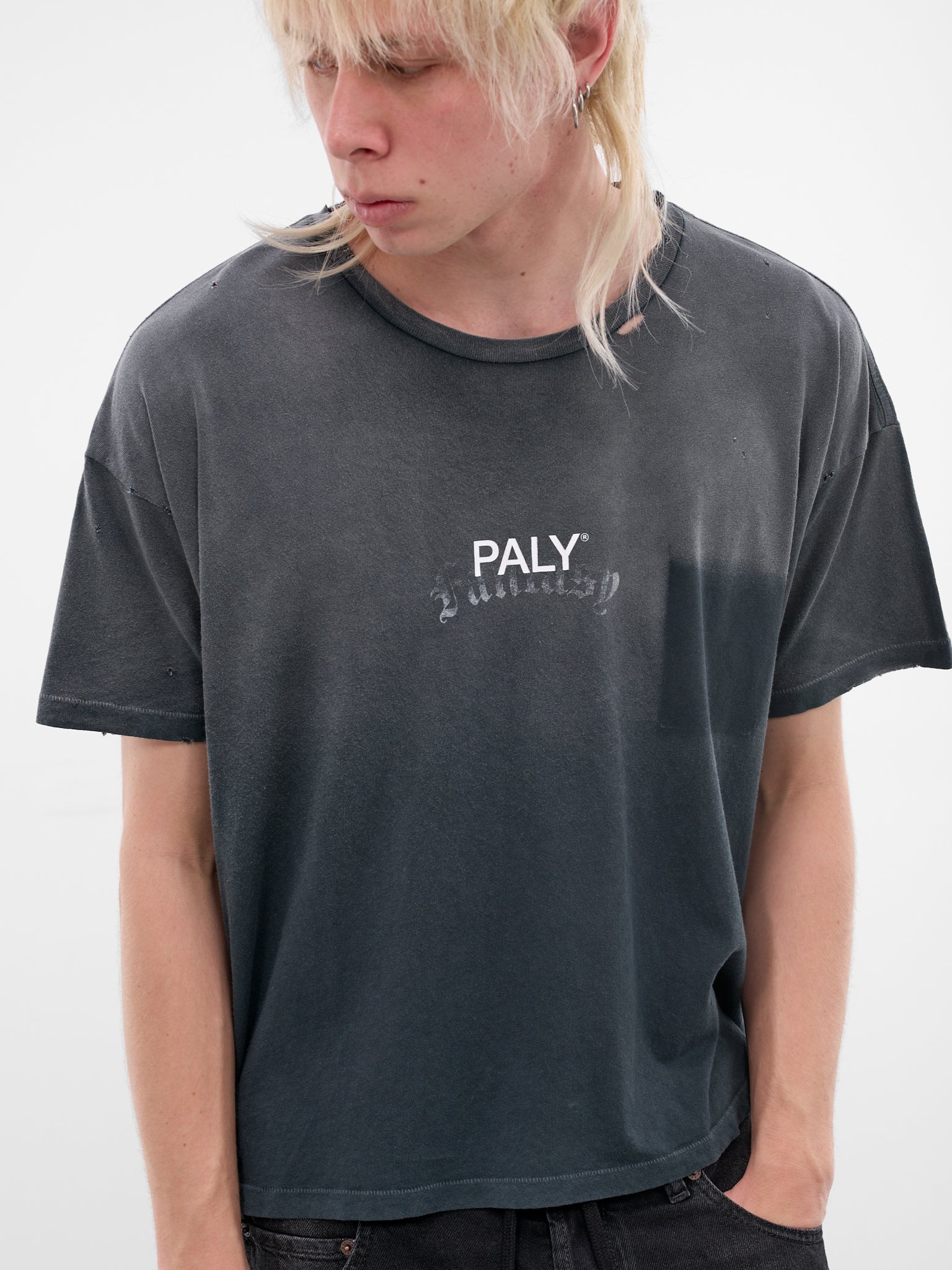 Core Logo T-Shirt (2U010Q1010VBK-VINTAGE-BLACK)