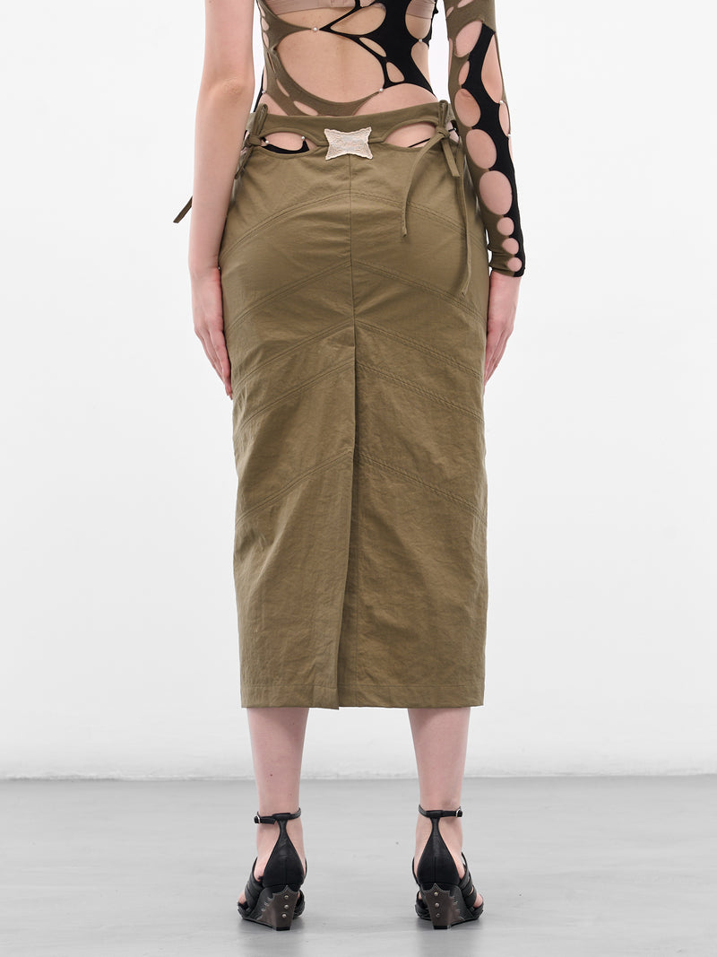 RUI Cargo Skirt | H.Lorenzo - back