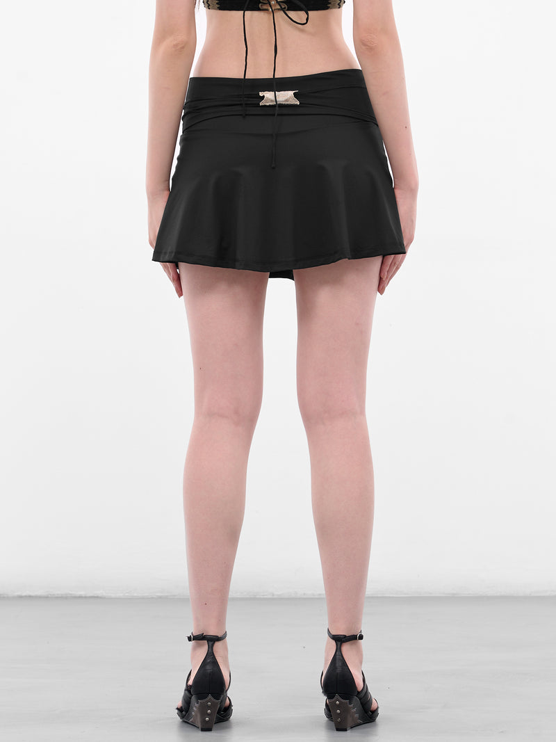 RUI Fold-Over Mini Skort | H.Lorenzo - back