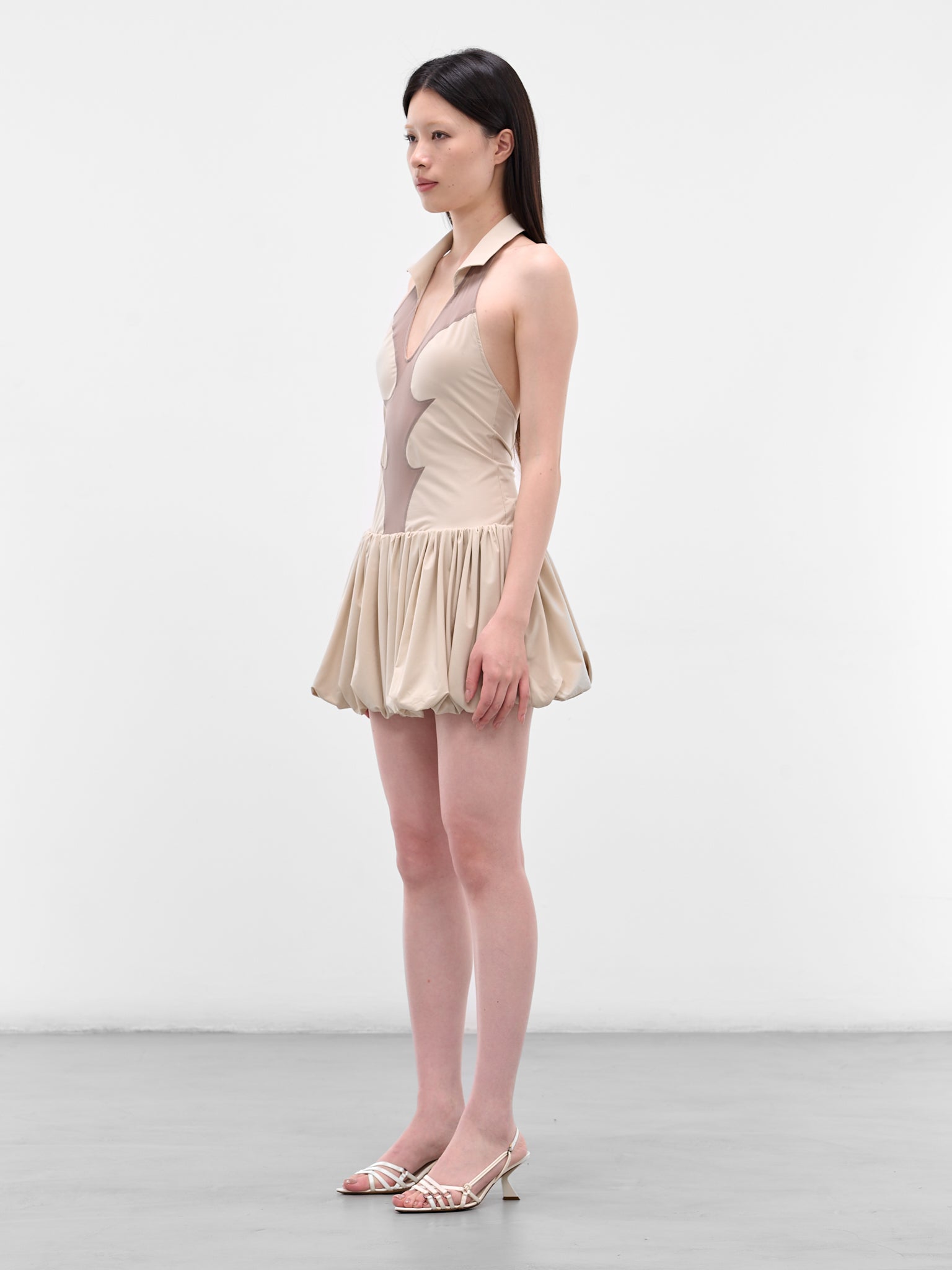 RUI Bubble Mini Dress | H.Lorenzo - side