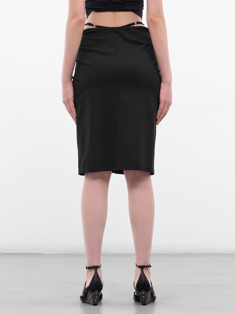 RUI Ruched Skirt | H.Lorenzo - back