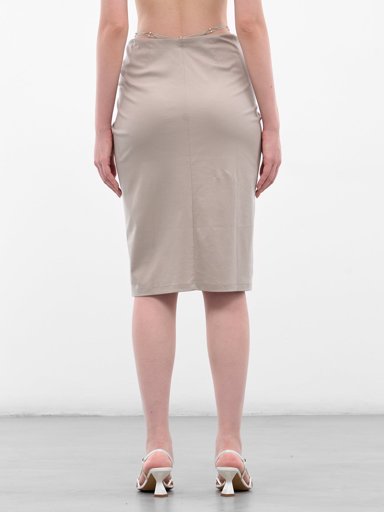 RUI Ruched Skirt | H.Lorenzo - back