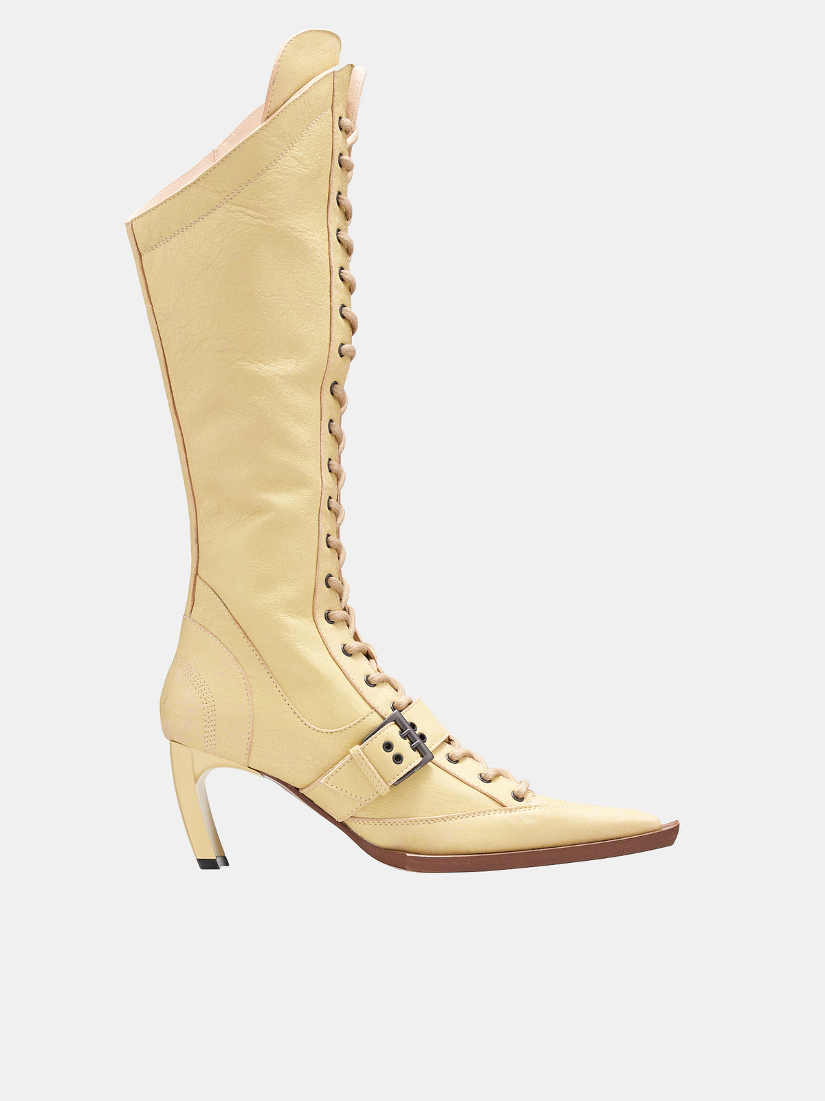 XSerpant High Boots (XSERHB0-DISTRESSED-YELLOW)