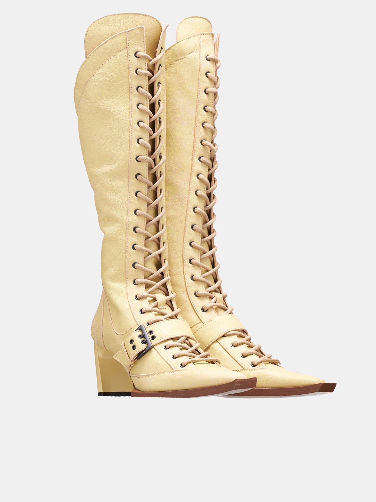 XSerpant High Boots (XSERHB0-DISTRESSED-YELLOW)