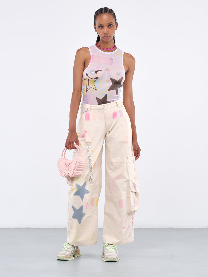 COLLINA STRADA Pierced Dachi Tank | H.Lorenzo - styled