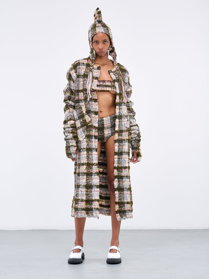 COLLINA STRADA x VITELLI Plaid Bandeau | H.Lorenzo - styled
