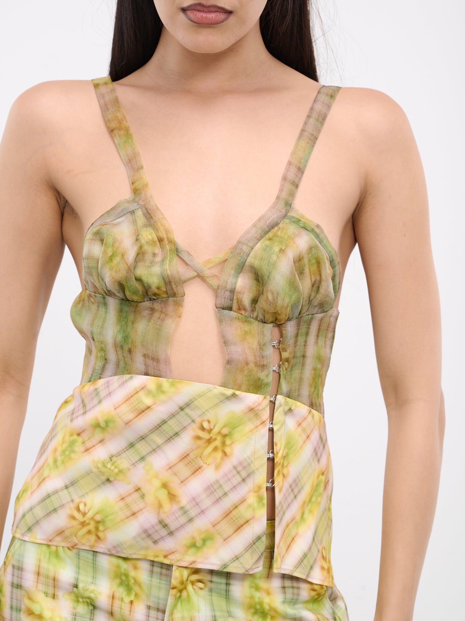 Delilah Tank (XX3286-YELLOW-BOXER-PLAID)