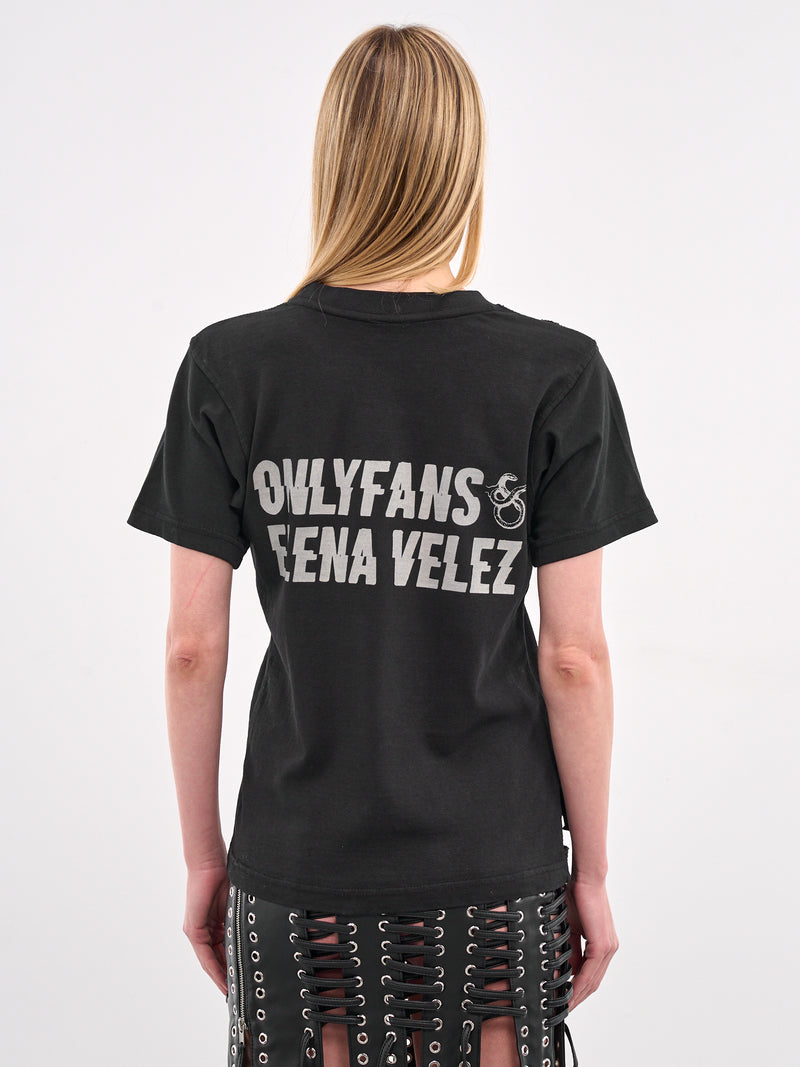 OnlyFans Trompe L'oeil Corset Tee (YR005TP09-BLACK)