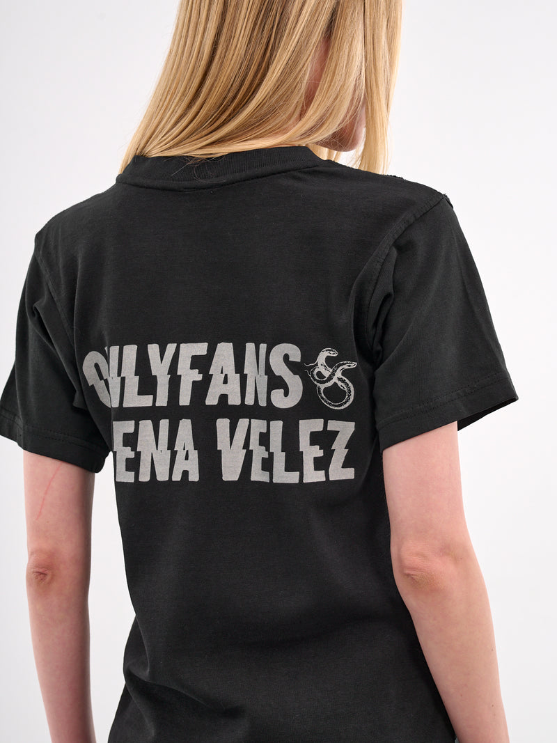 OnlyFans Trompe L'oeil Corset Tee (YR005TP09-BLACK)