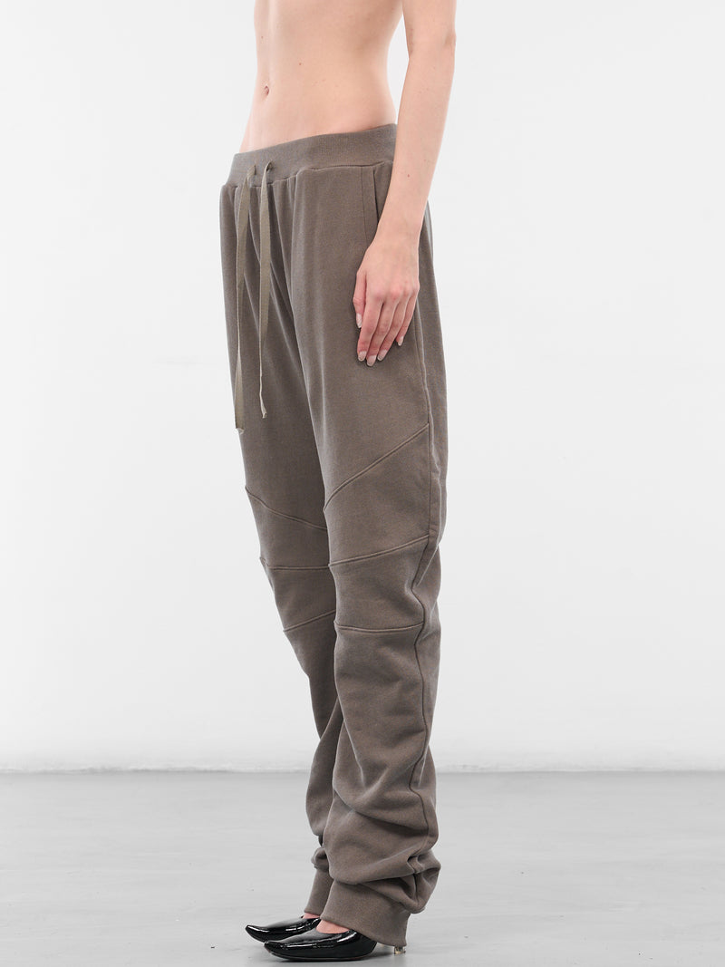 Beige Relaxed Paneled Circular Sweatpants (YR006TR05-MICA)