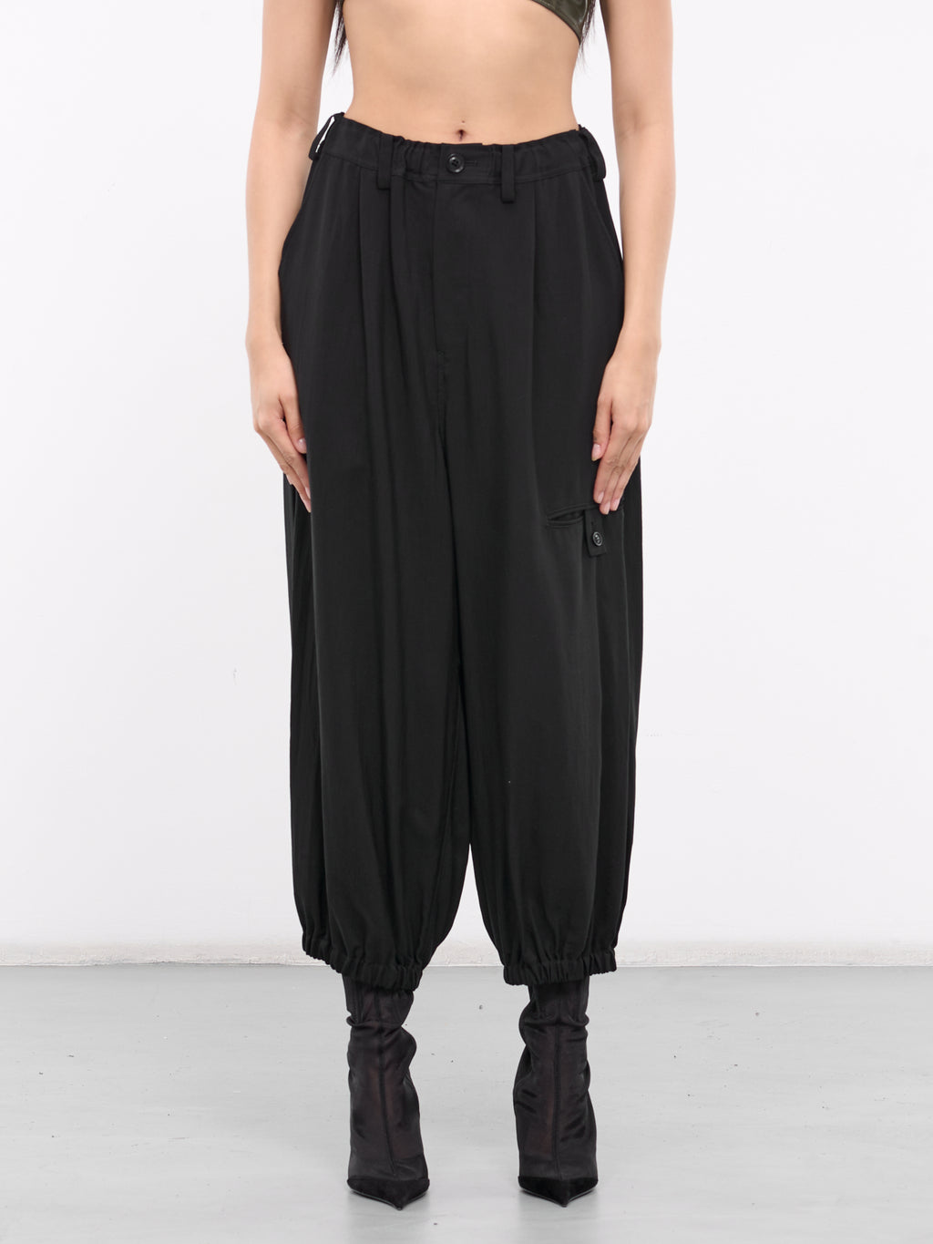 Yohji Yamamoto CUPRO Sarouel Pant（THE SHOP YOHJI YAMAMOTO 