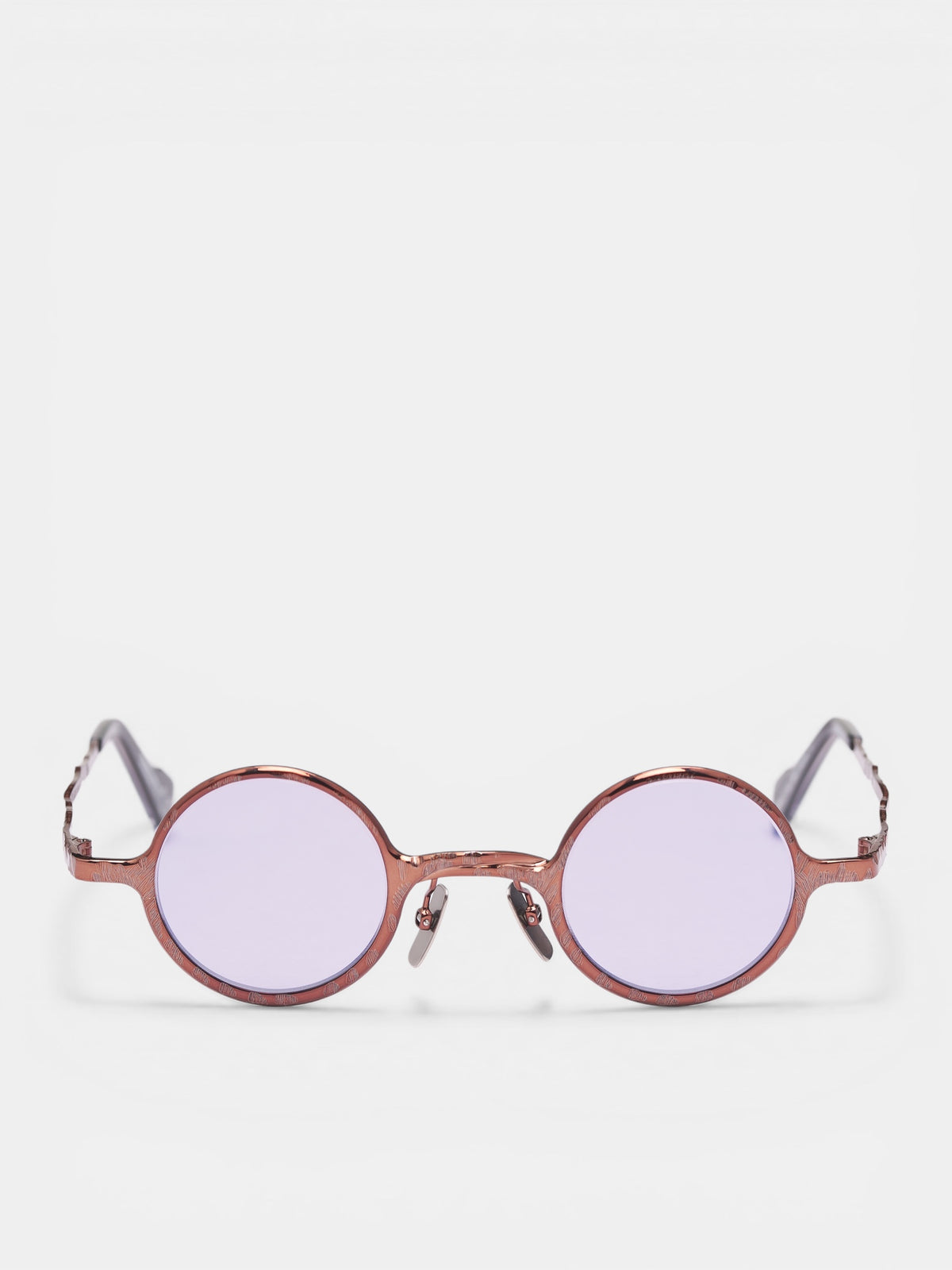Z17 Circular Metal Sunglasses (Z17-39-27-BZ-LILAC)