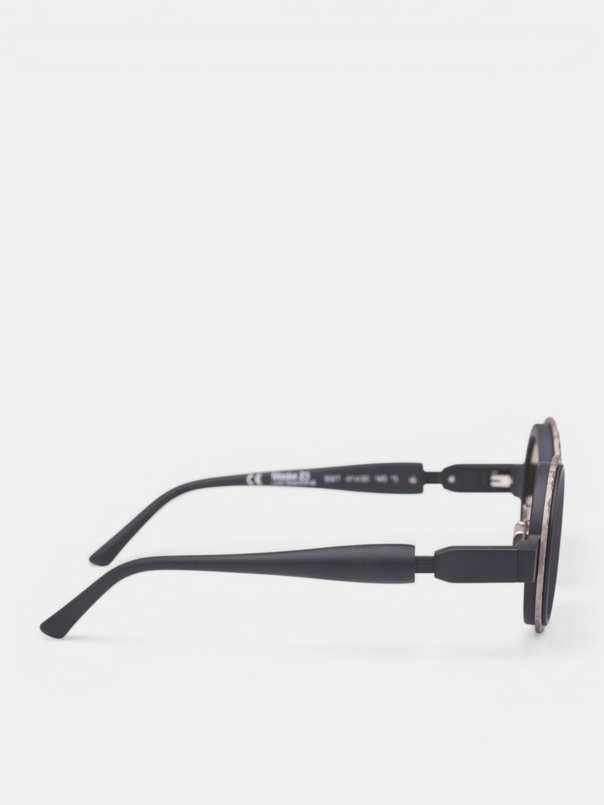 Z3 Circular Two-Tone Sunglasses (Z3-41-30-BMT-DARK-BROWN)