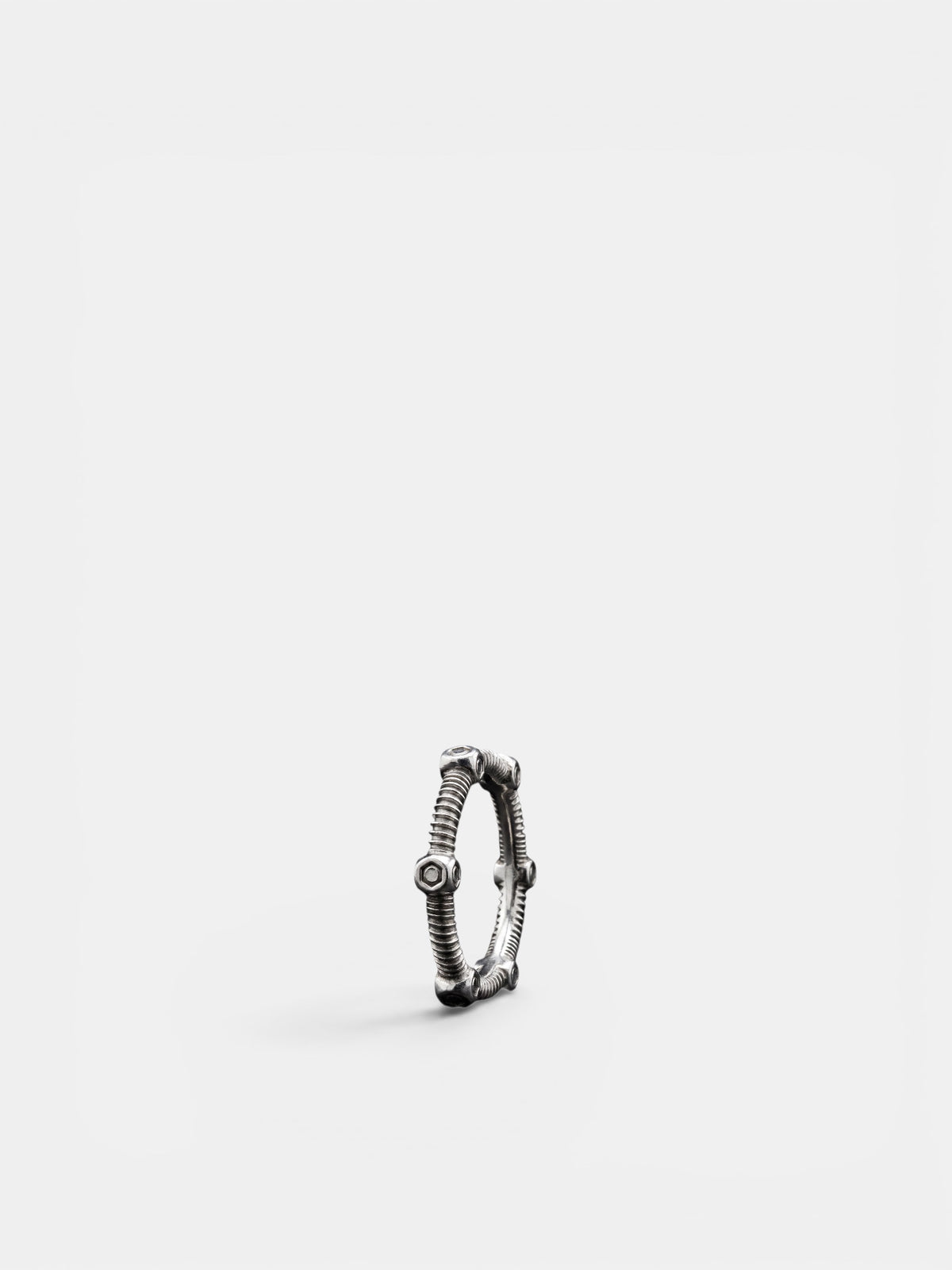 Sterling Silver Spinale Ferramenta Ring (9003SS-SPINALE-FERRAMENTA-SILV)