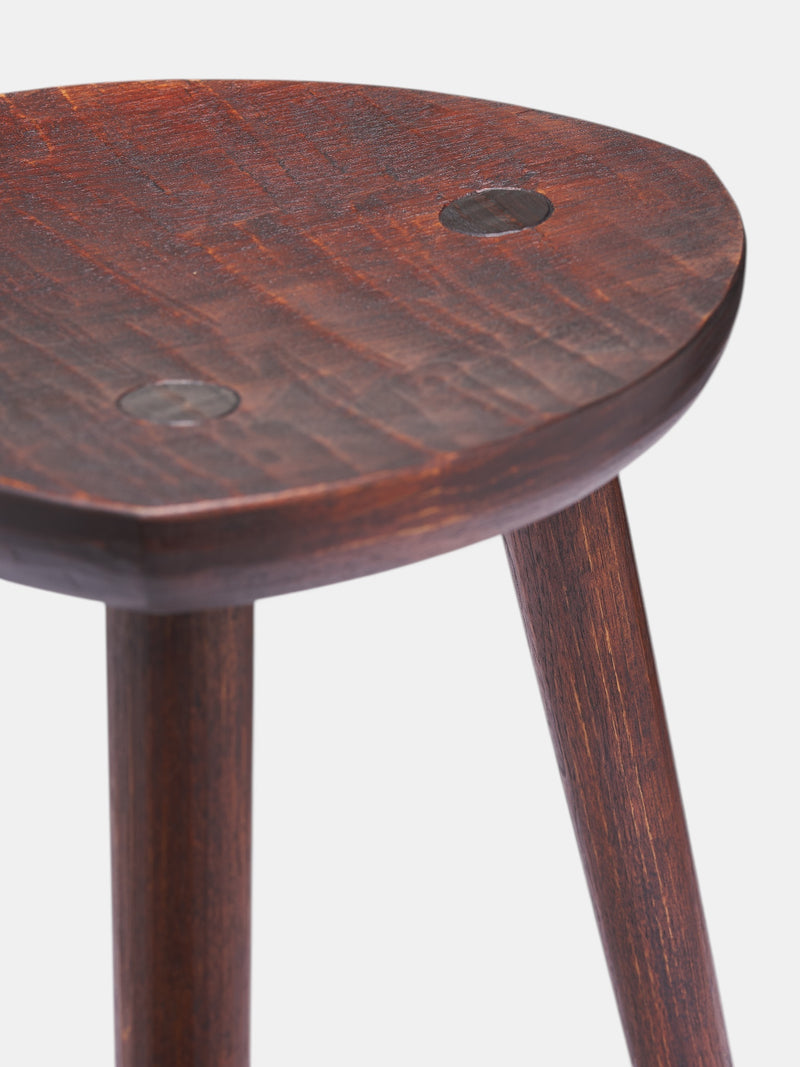 Wooden Three Leg Stool (STOOL#7-3-LEGS-NATURAL)