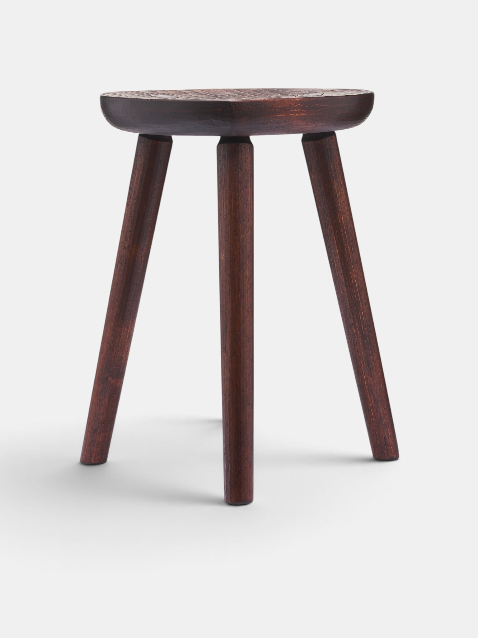 Wooden Three Leg Stool (STOOL#7-3-LEGS-NATURAL)