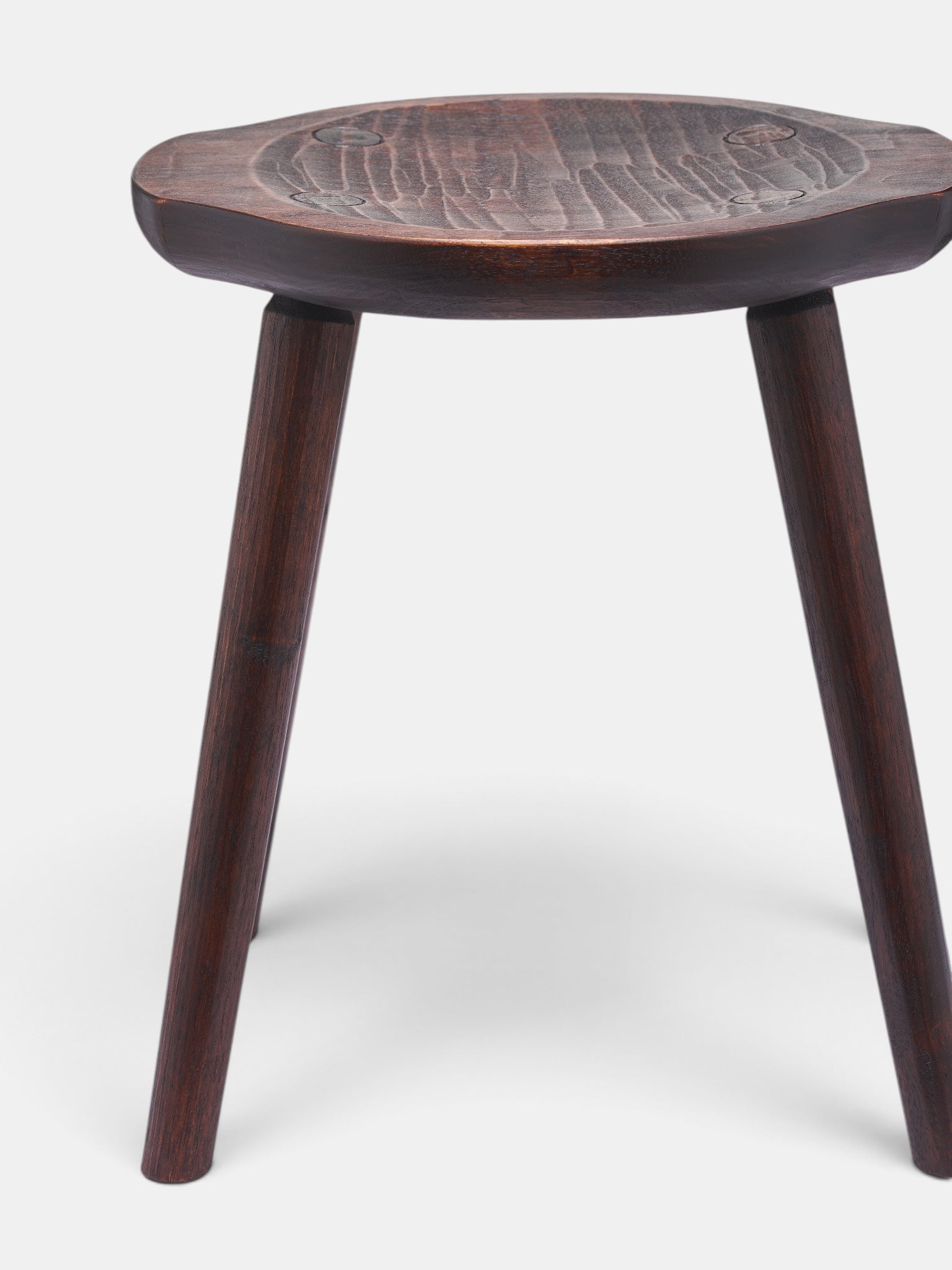 Wooden Four Leg Stool (STOOL#6-4-LEGS-NATURAL)