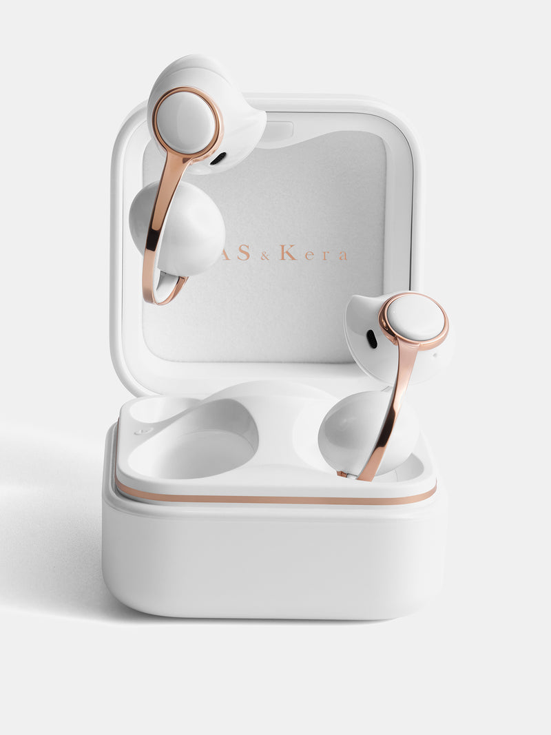 CAS & Kera Audio Earcuff Set (AUDIO-EARCUFFS-WHITE)