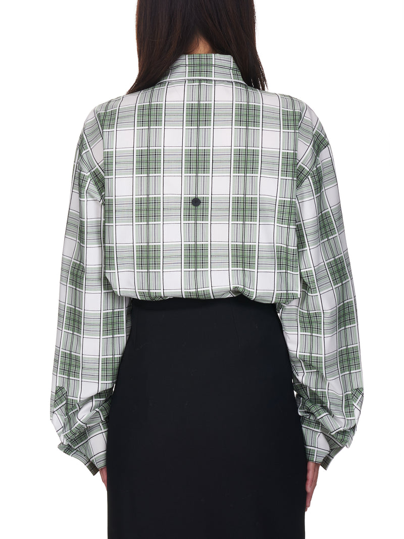 Markoo Oversized Check Shirt | H. Lorenzo - back
