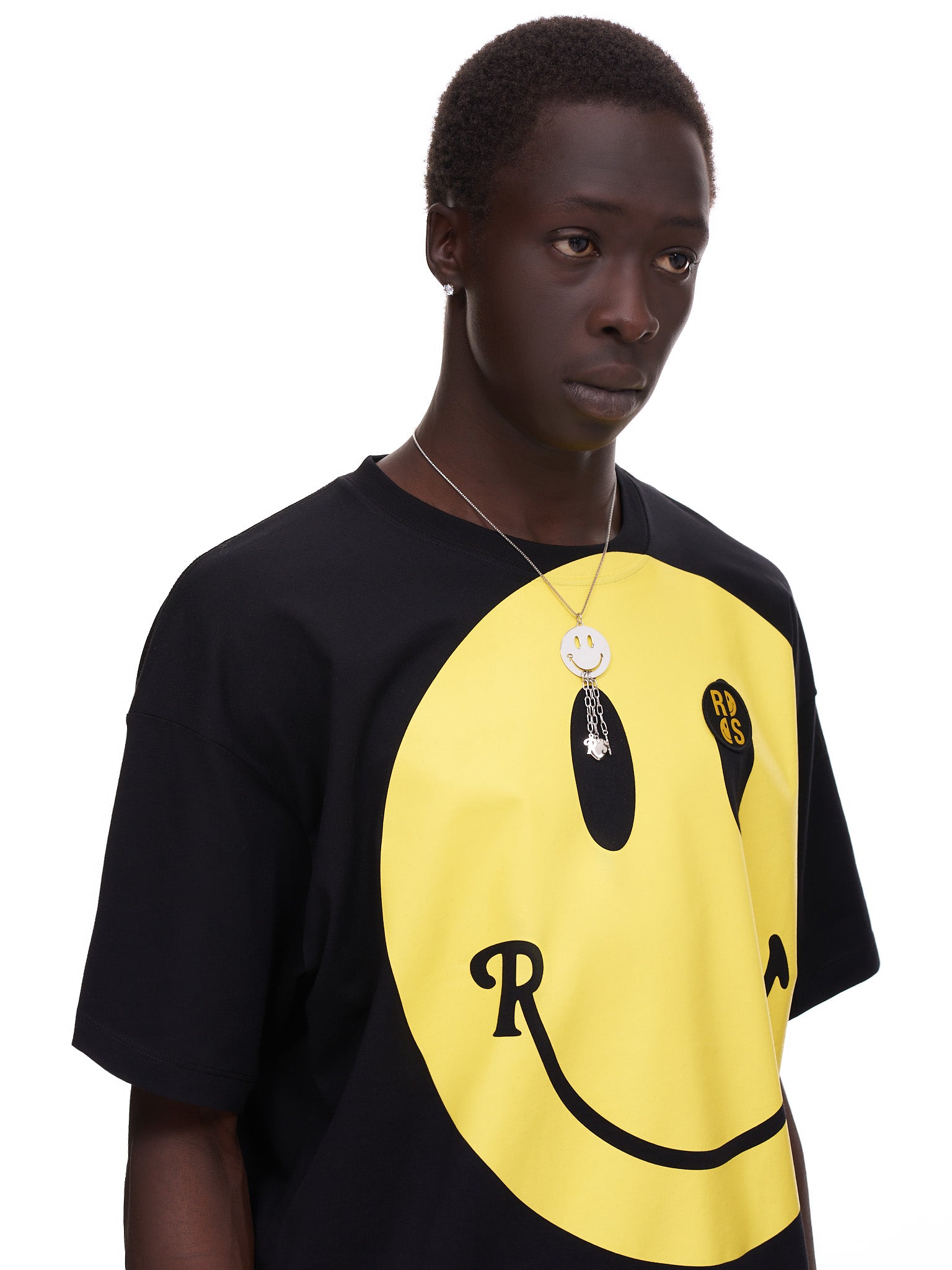 Raf Simons x Smiley Charm Pendant | H. Lorenzo - styled 