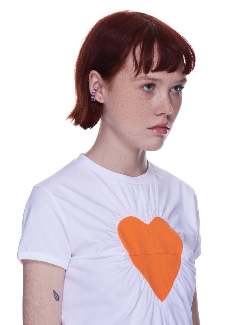 Wheel Ear Cuff (JW09-SILVER-PURPLE)