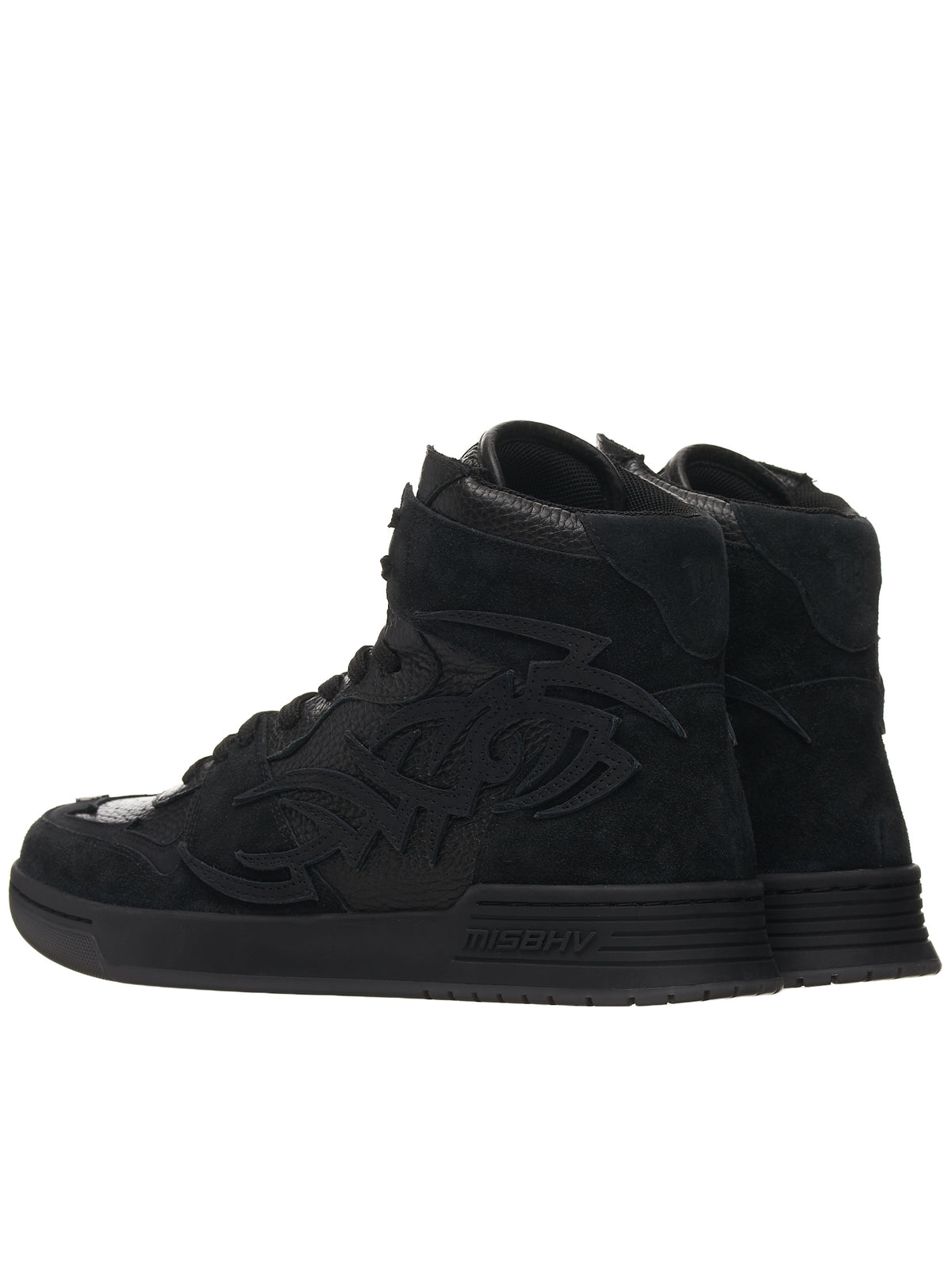 MISBHV Suede High Top Sneakers | H.Lorenzo - back 2