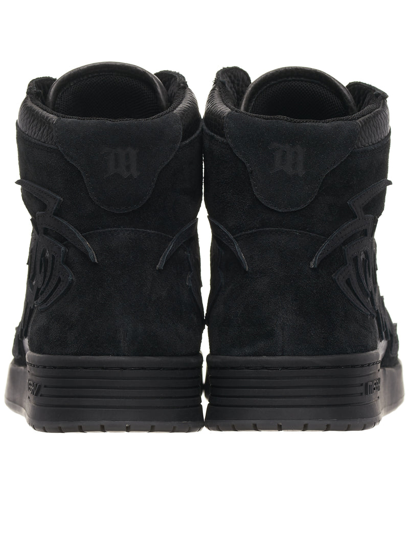 MISBHV Suede High Top Sneakers | H.Lorenzo - back 1