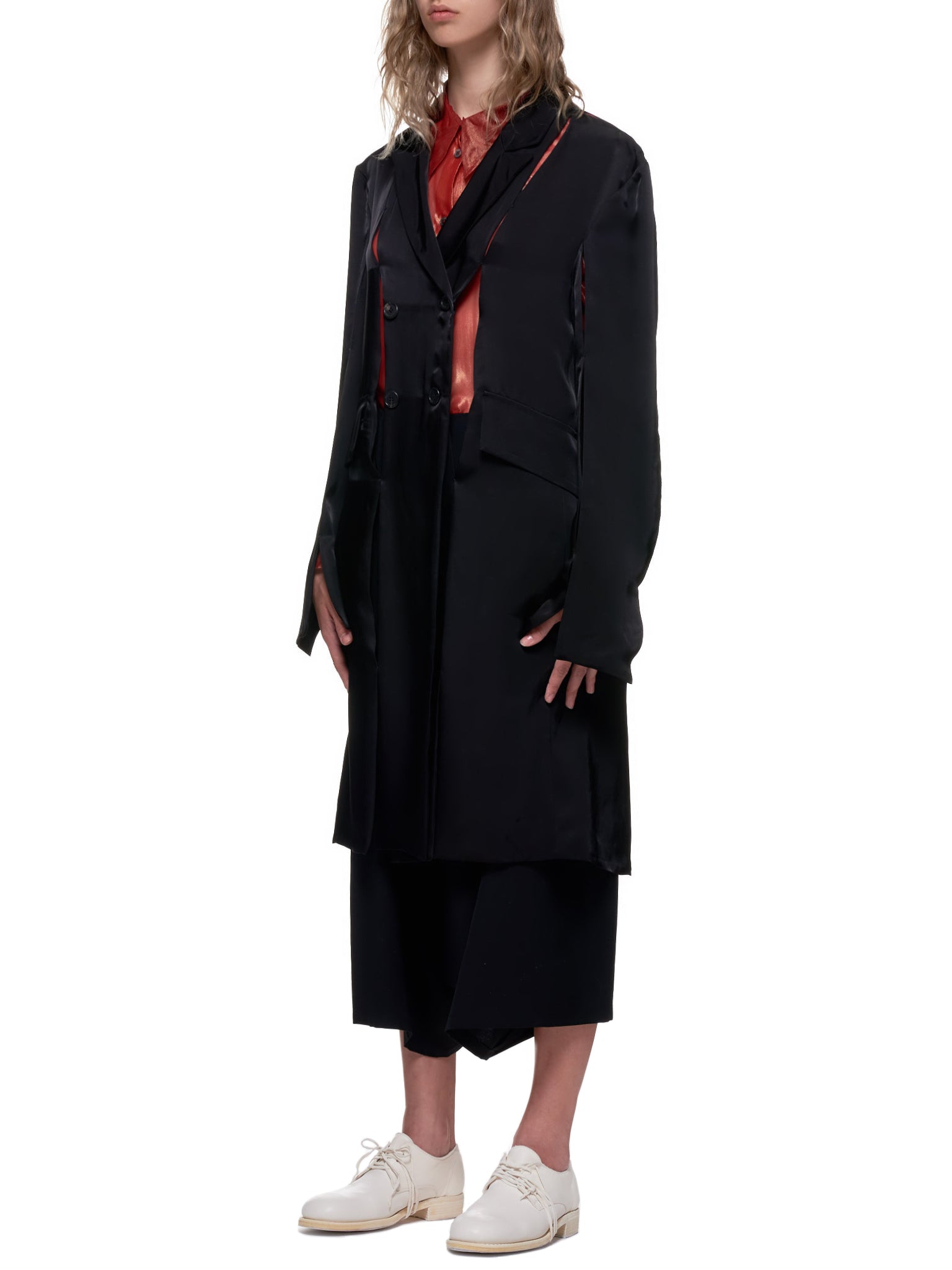 Ann Demeulemeester Coat | H.Lorenzo Side