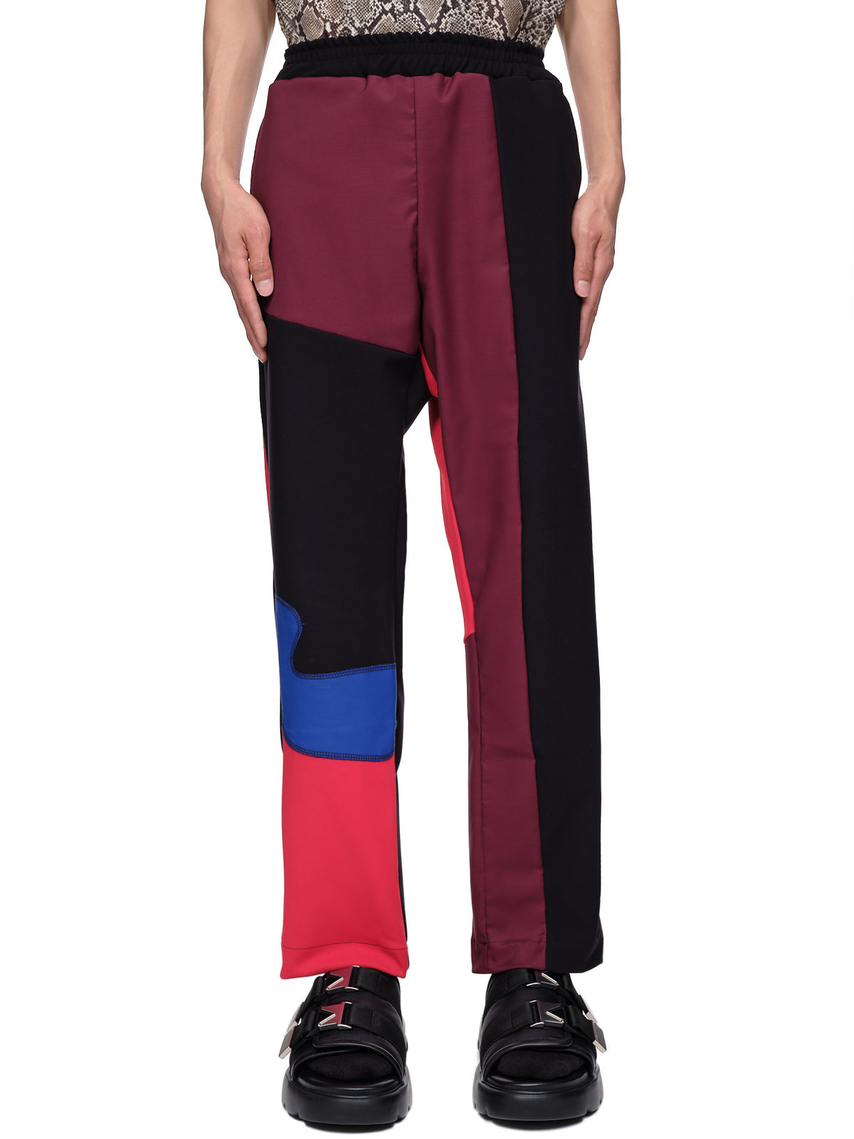 Bethany Williams Recycled Jersey Patchwork Jogger | H. Lorenzo - front