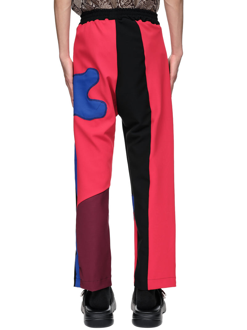 Bethany Williams Recycled Jersey Patchwork Jogger | H. Lorenzo - back