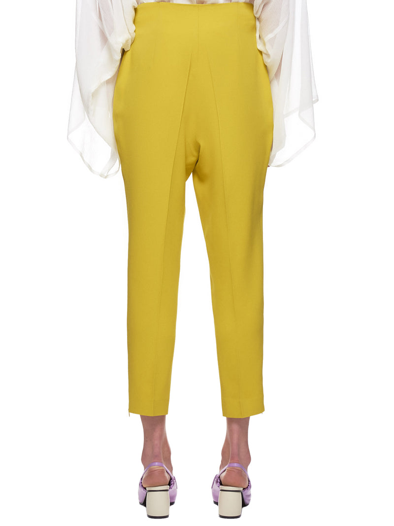 ‘Tuxedo Cigarette Trousers’ (10-CIGARETTE-YELLOW)