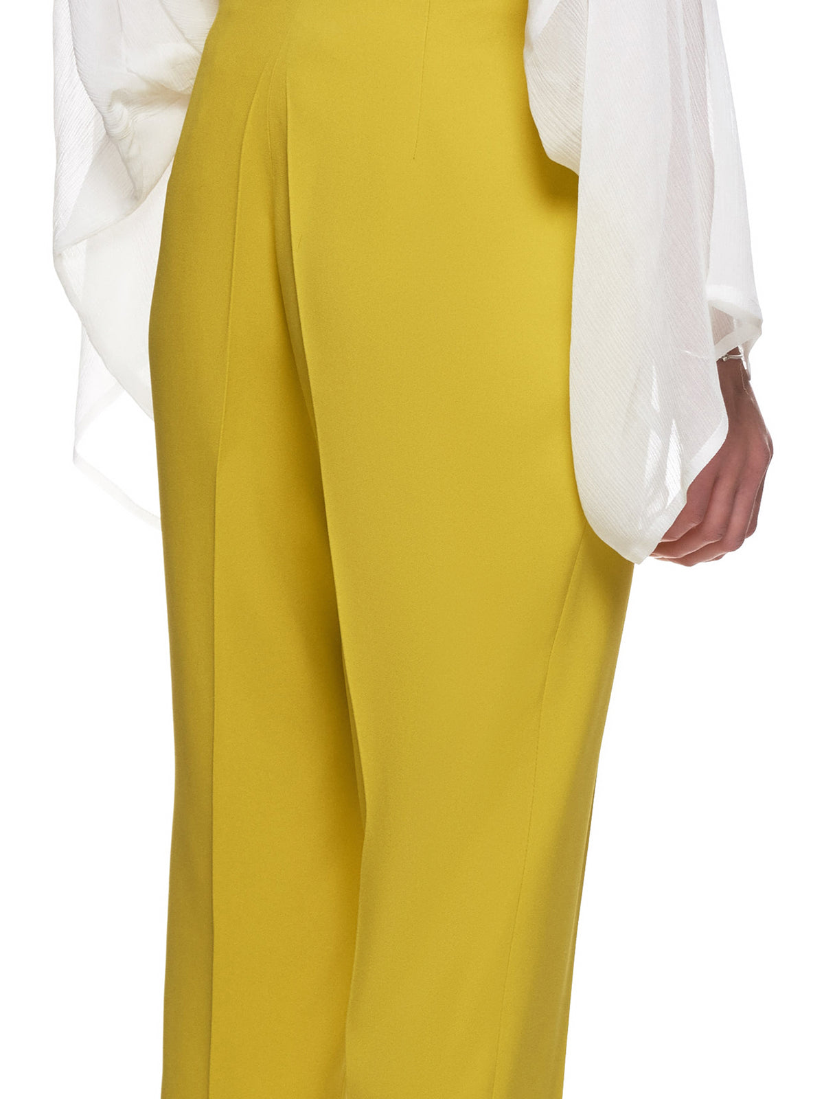 ‘Tuxedo Cigarette Trousers’ (10-CIGARETTE-YELLOW)