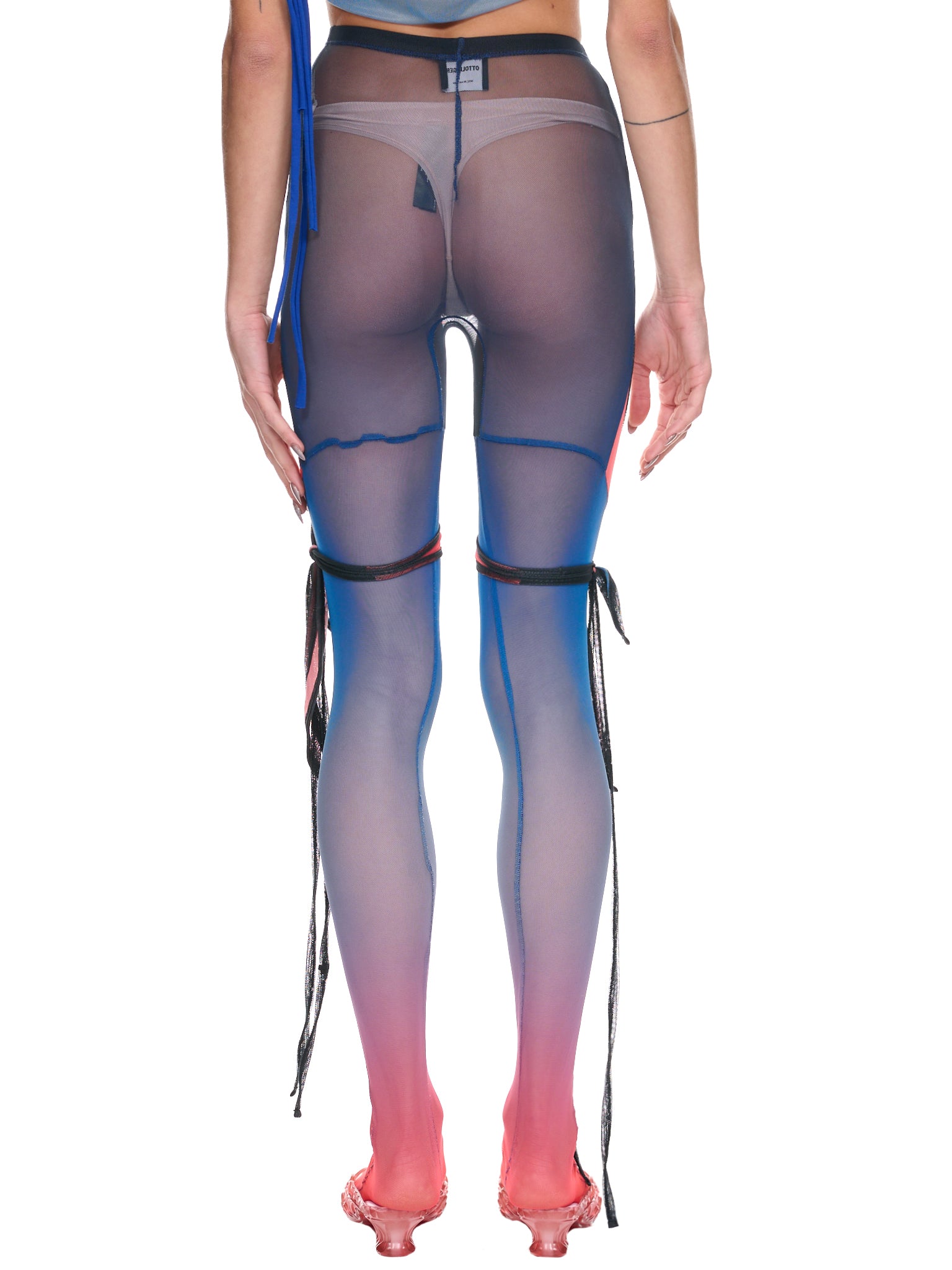 Fade Tabi Stockings (101612-BLUEBERRY-FADE)