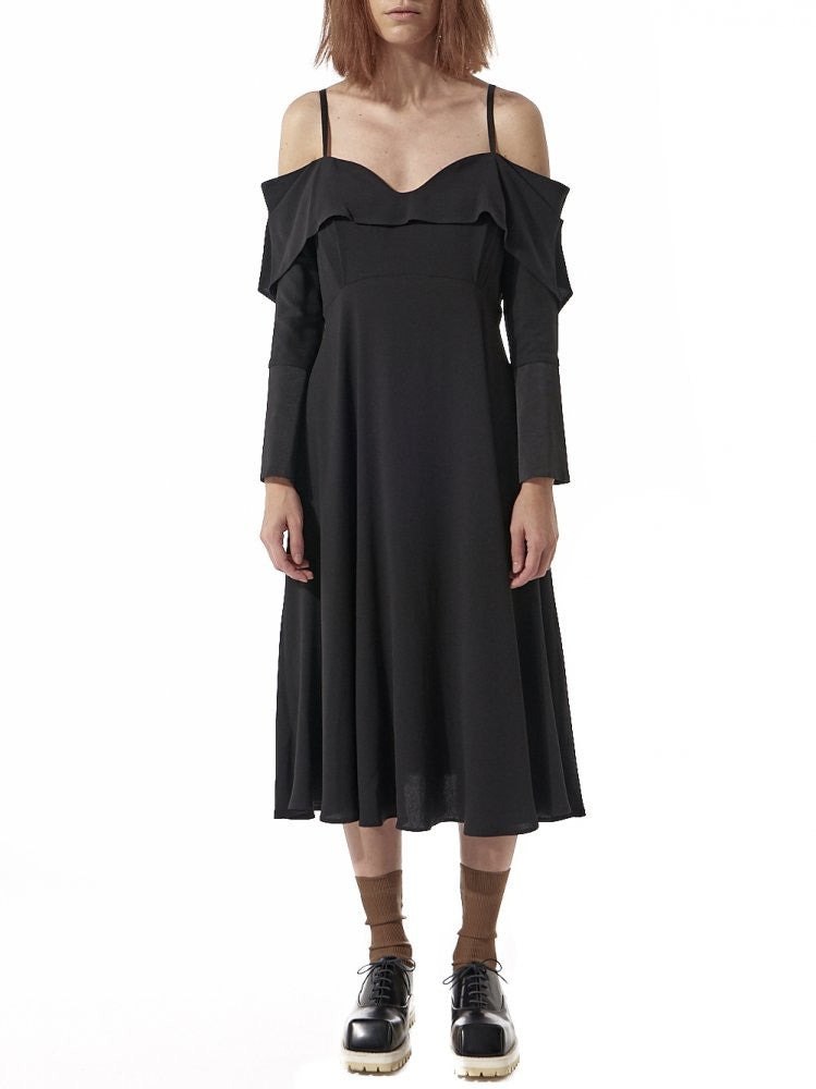 Off The Shoulder Dress (MM16AWDR036 BLACK) Off The Shoulder Dress (MM16AWDR036 BLACK)