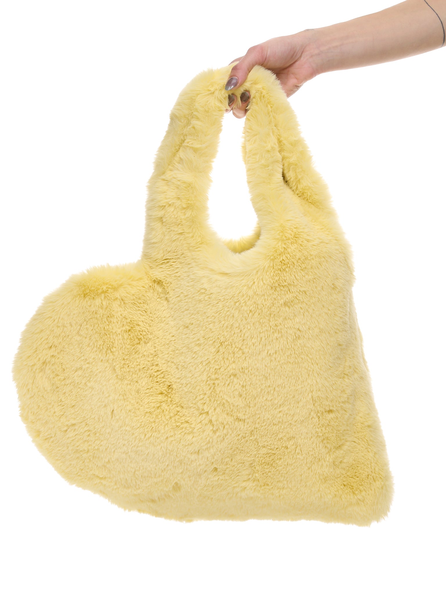 Heart Tote Bag (COPBA14276-YELLOW)