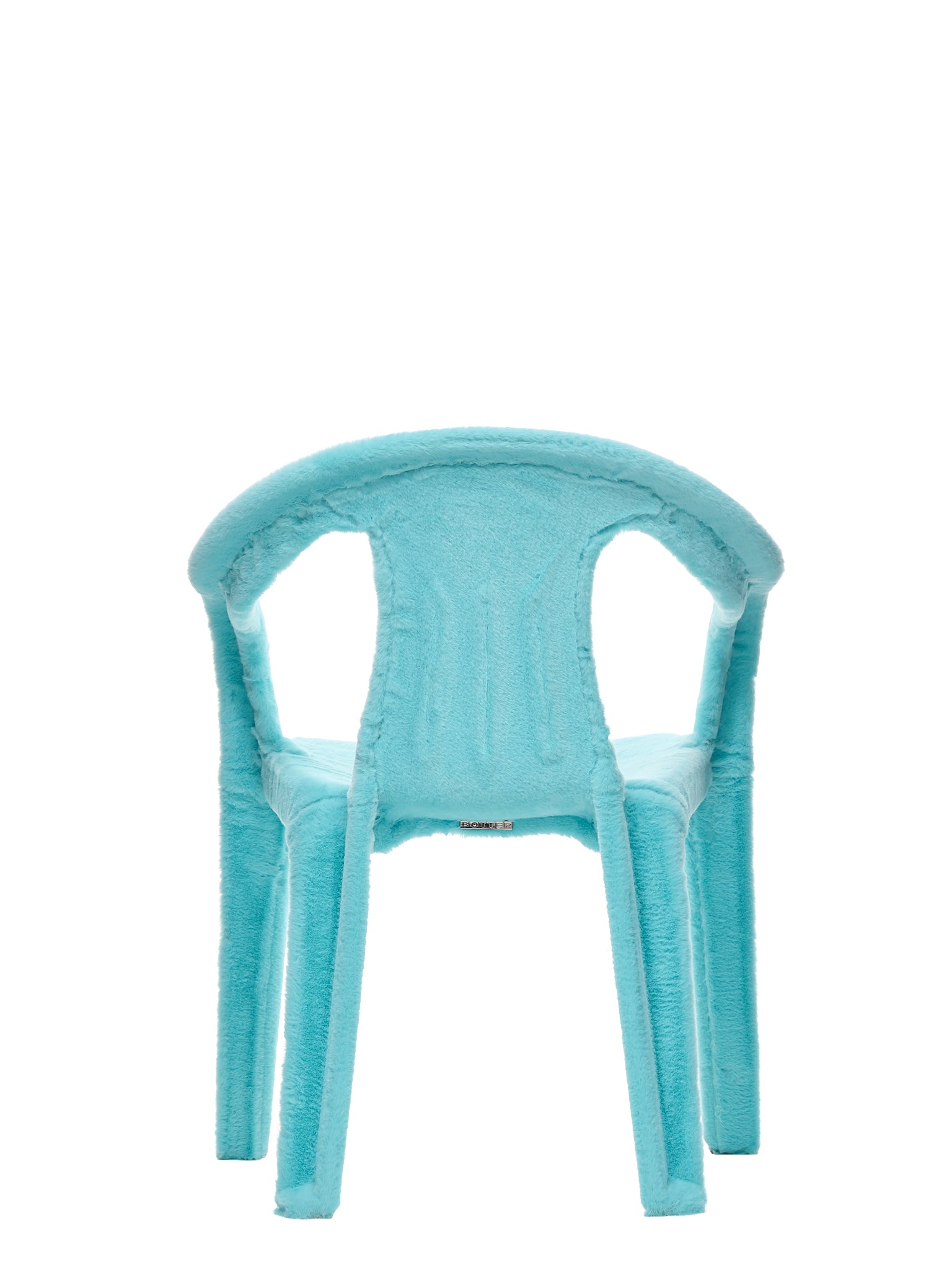 Eco-Fur Chair (F01-03-A009-TURQUOISE)