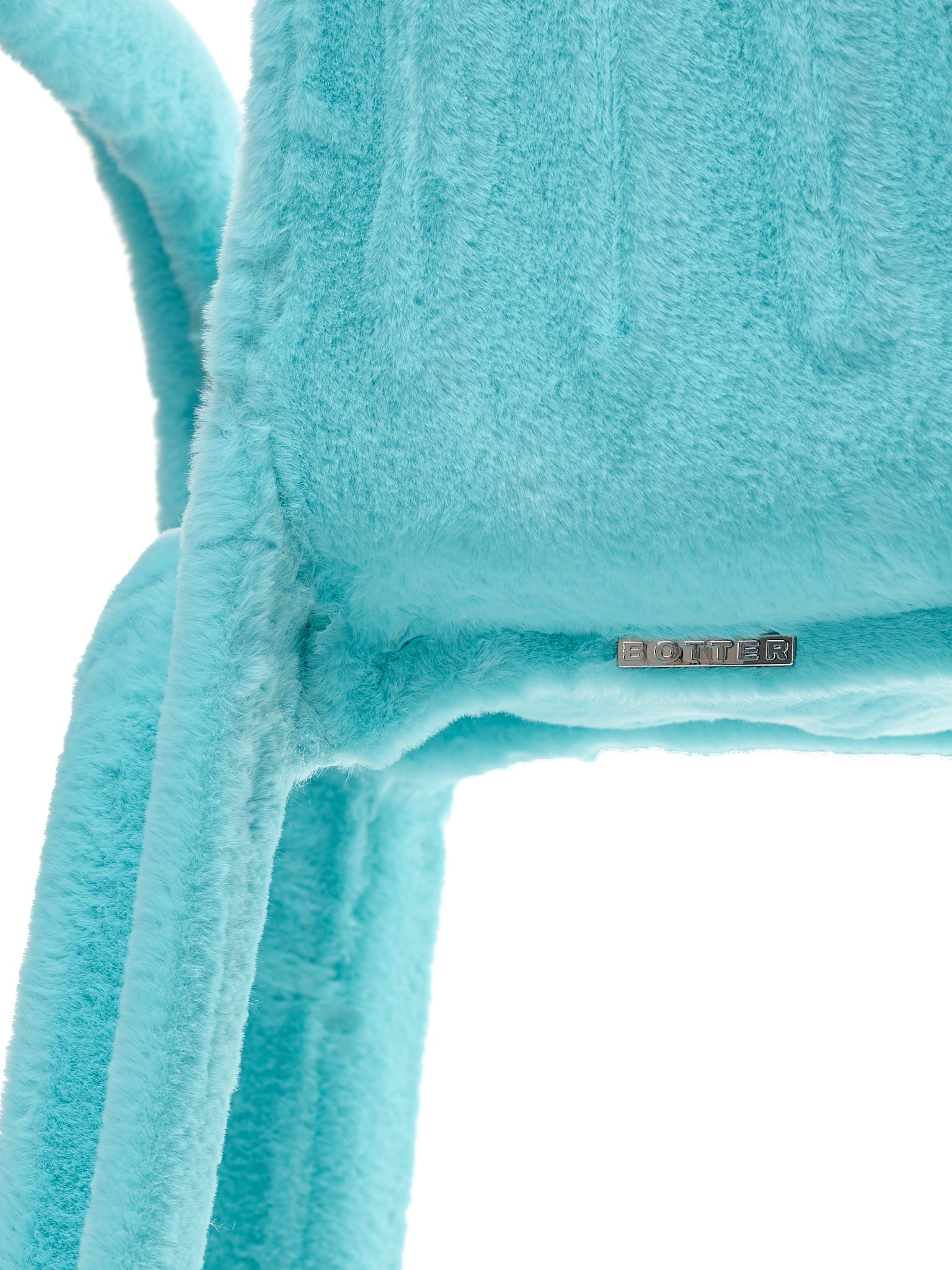 Eco-Fur Chair (F01-03-A009-TURQUOISE)