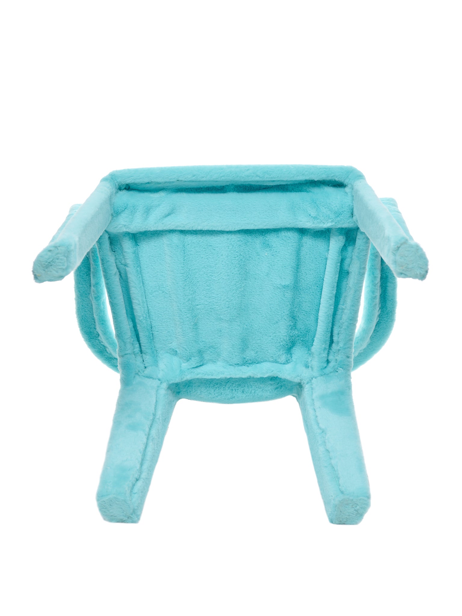 Eco-Fur Chair (F01-03-A009-TURQUOISE)