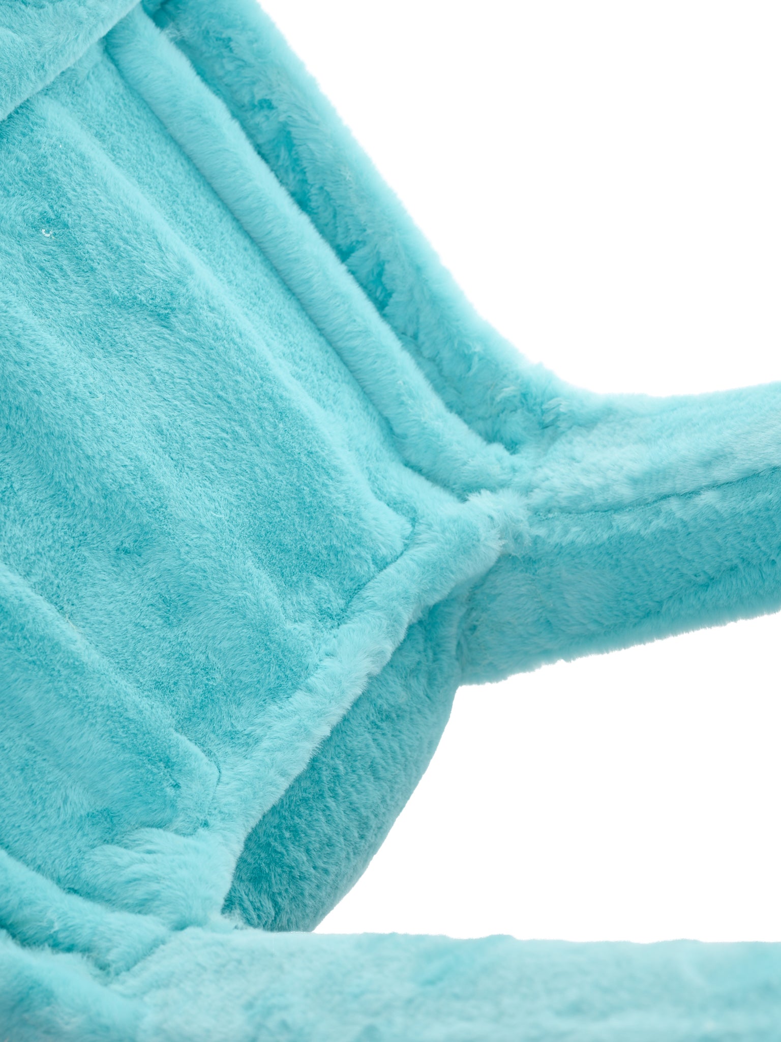 Eco-Fur Chair (F01-03-A009-TURQUOISE)